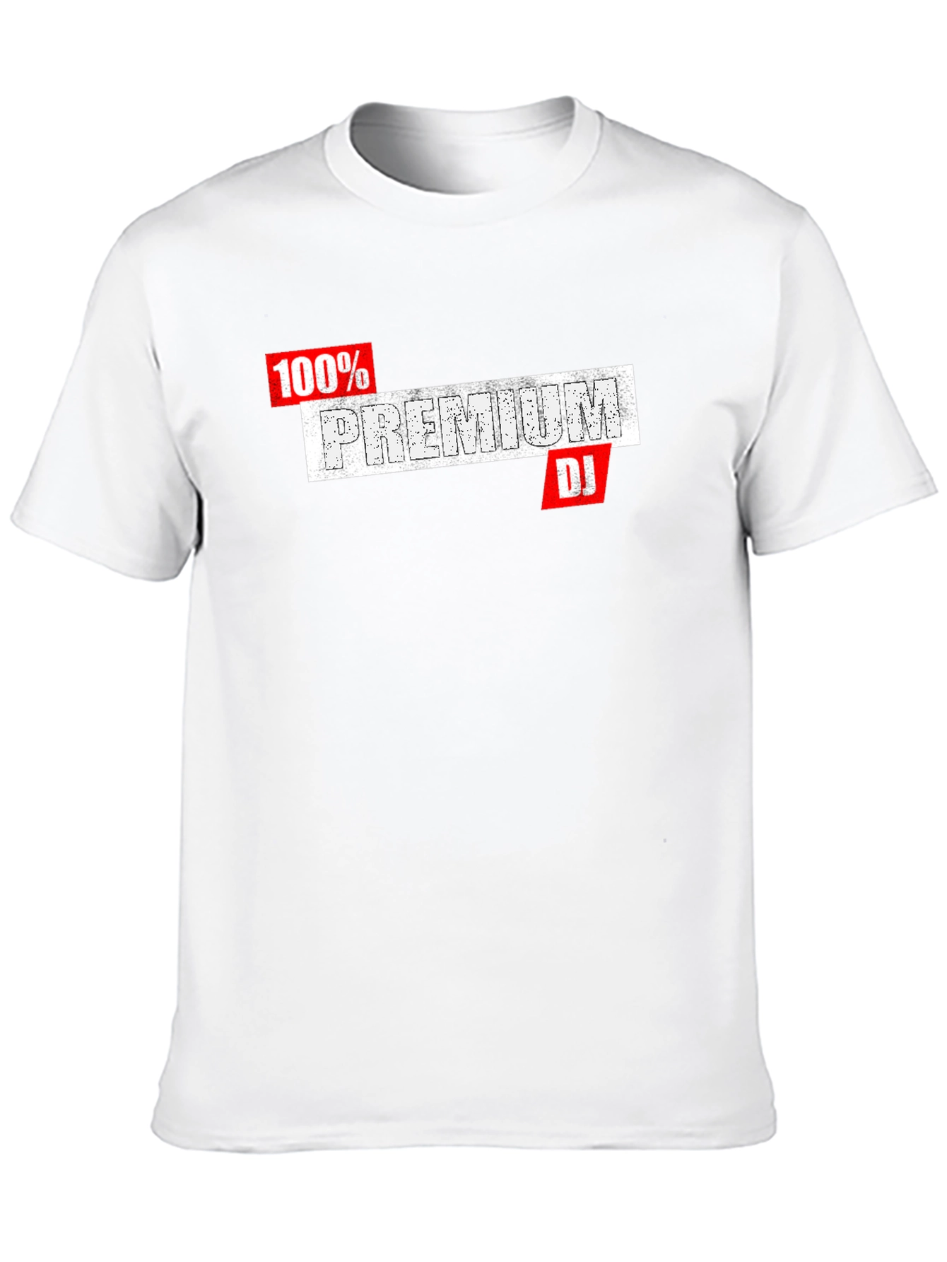 Premium DJ Graphic Tee - Black Cotton T-Shirt