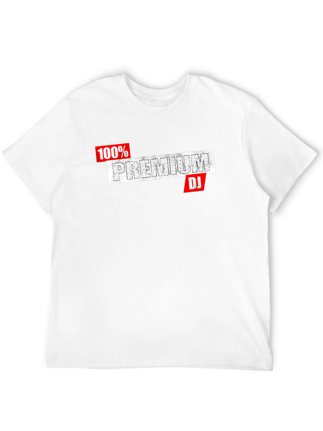 Premium DJ Graphic Tee - Black Cotton T-Shirt