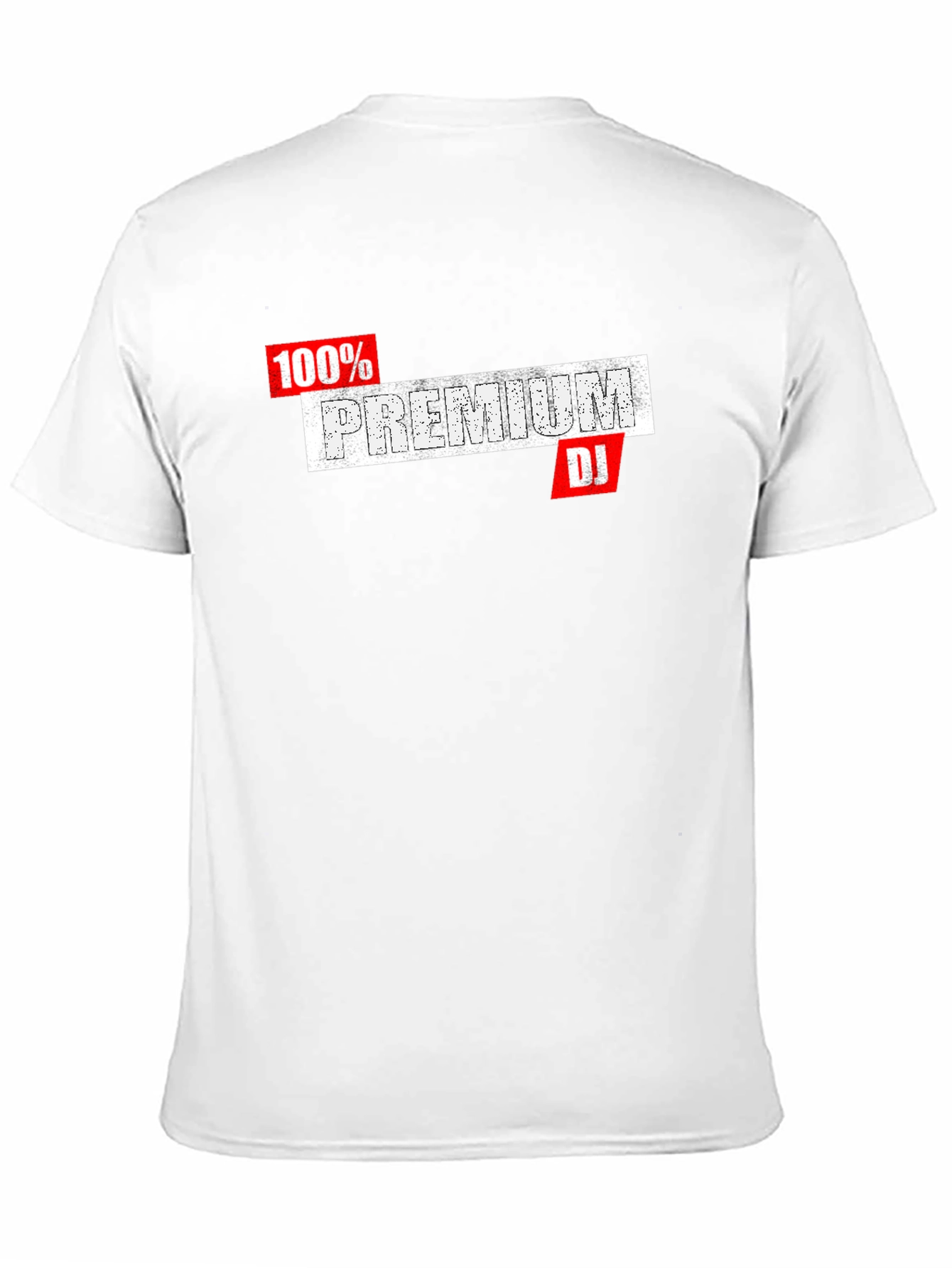 Premium DJ Graphic Tee - Black Cotton T-Shirt