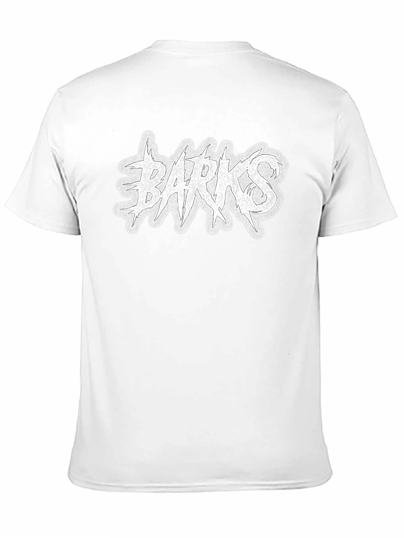 Graphic Print Black Crew Neck T-Shirt
