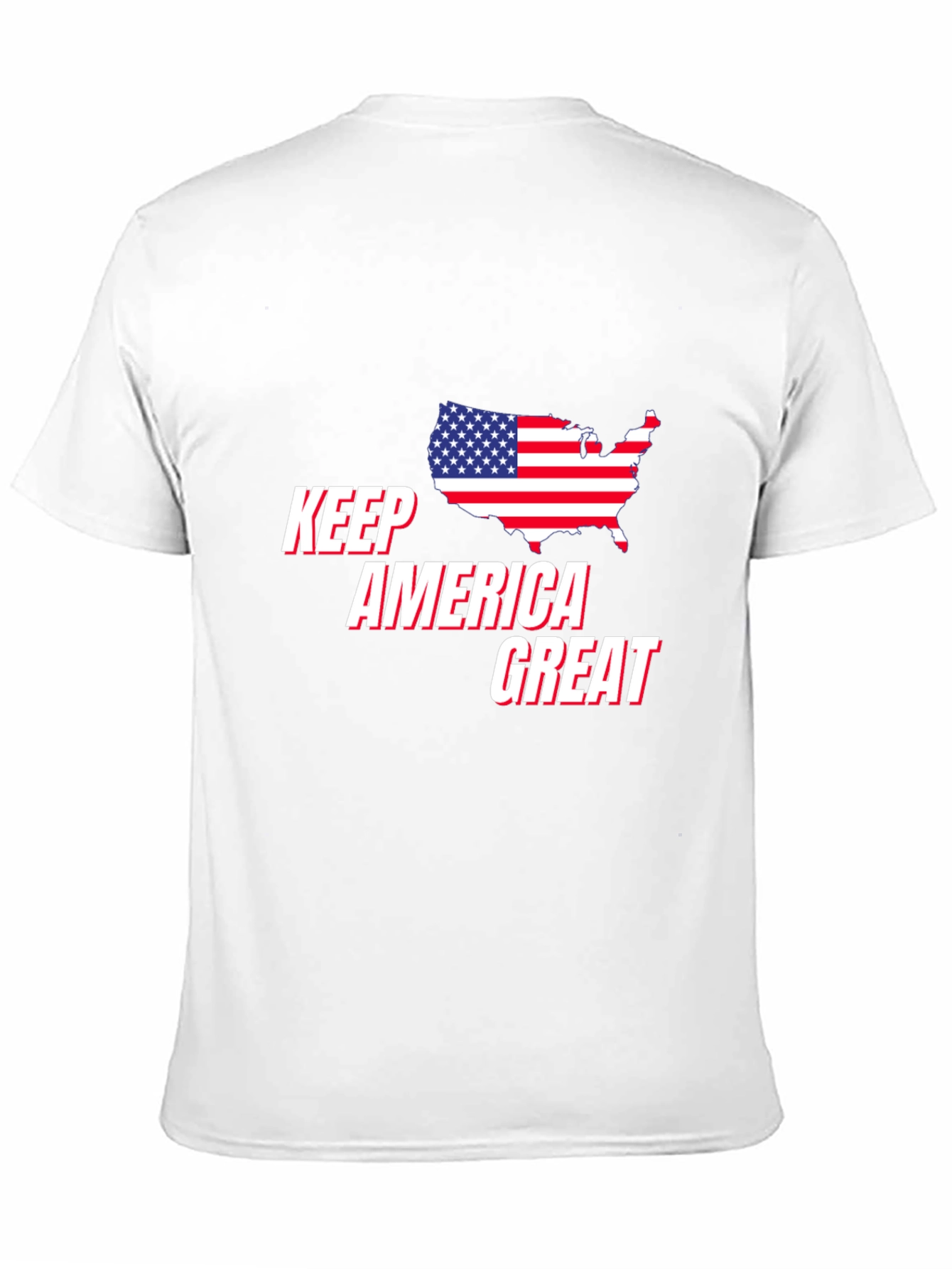 Keep America Great T-Shirt Patriotic USA Flag Graphic Tee