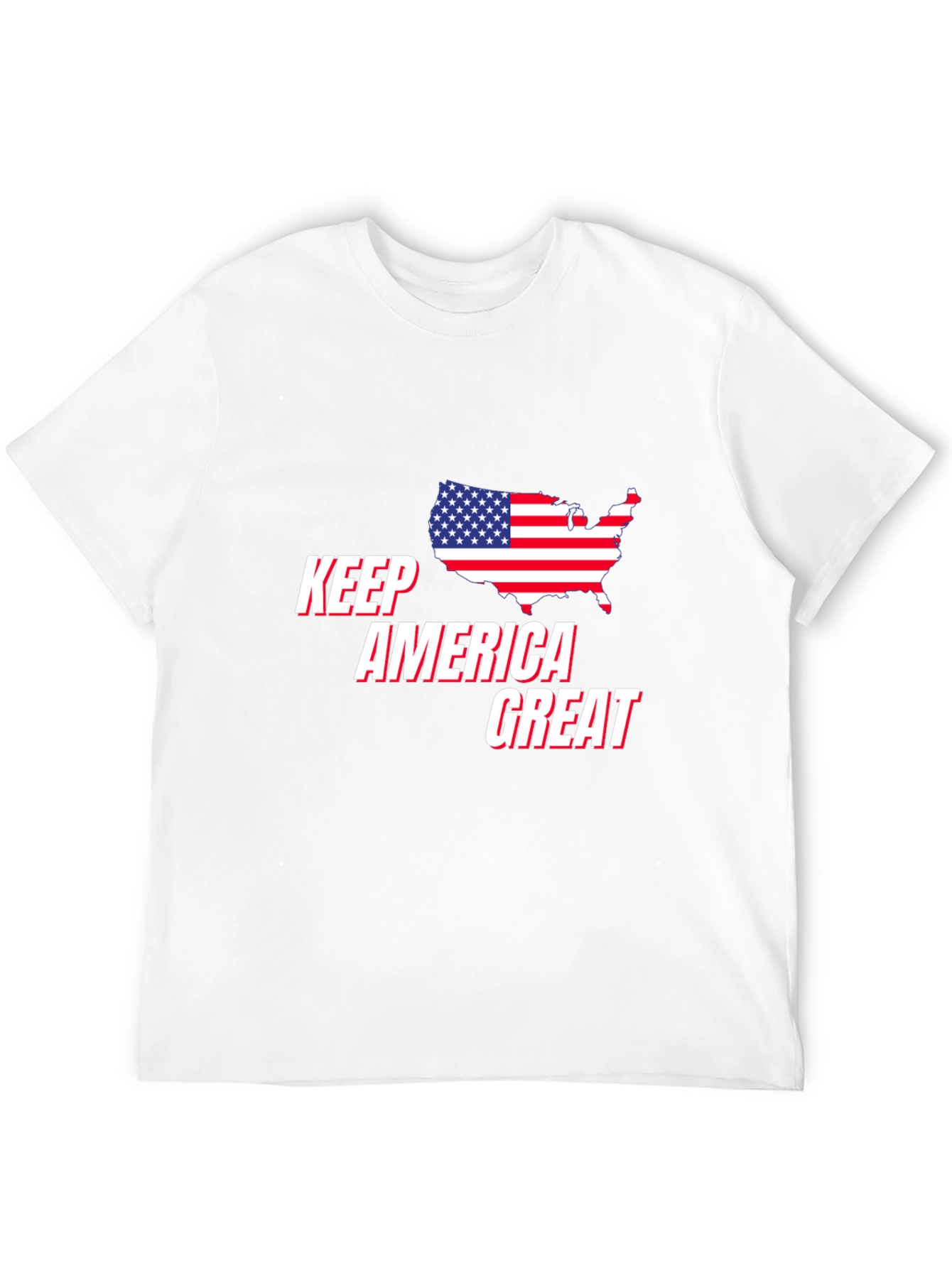 Keep America Great T-Shirt Patriotic USA Flag Graphic Tee