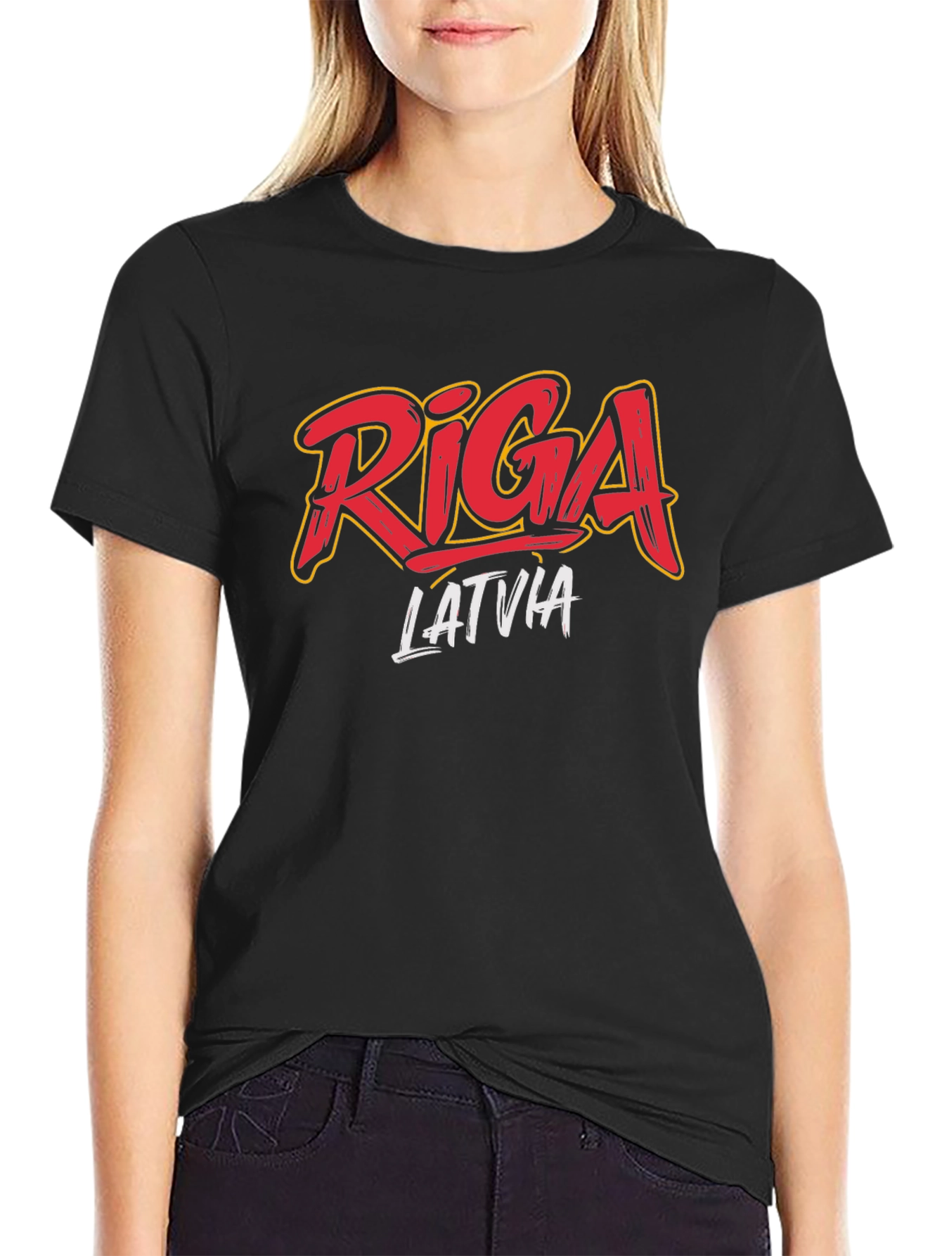 Riga Latvia Graphic T-Shirt