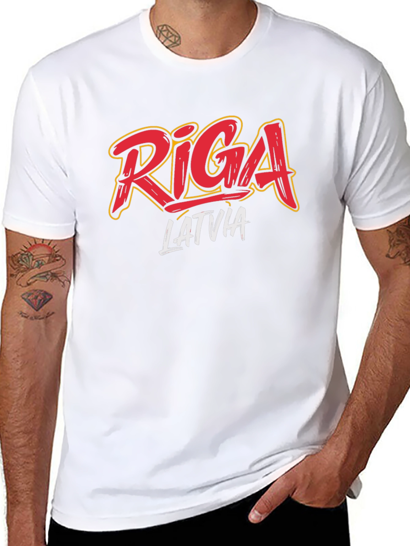 Riga Latvia Graphic T-Shirt