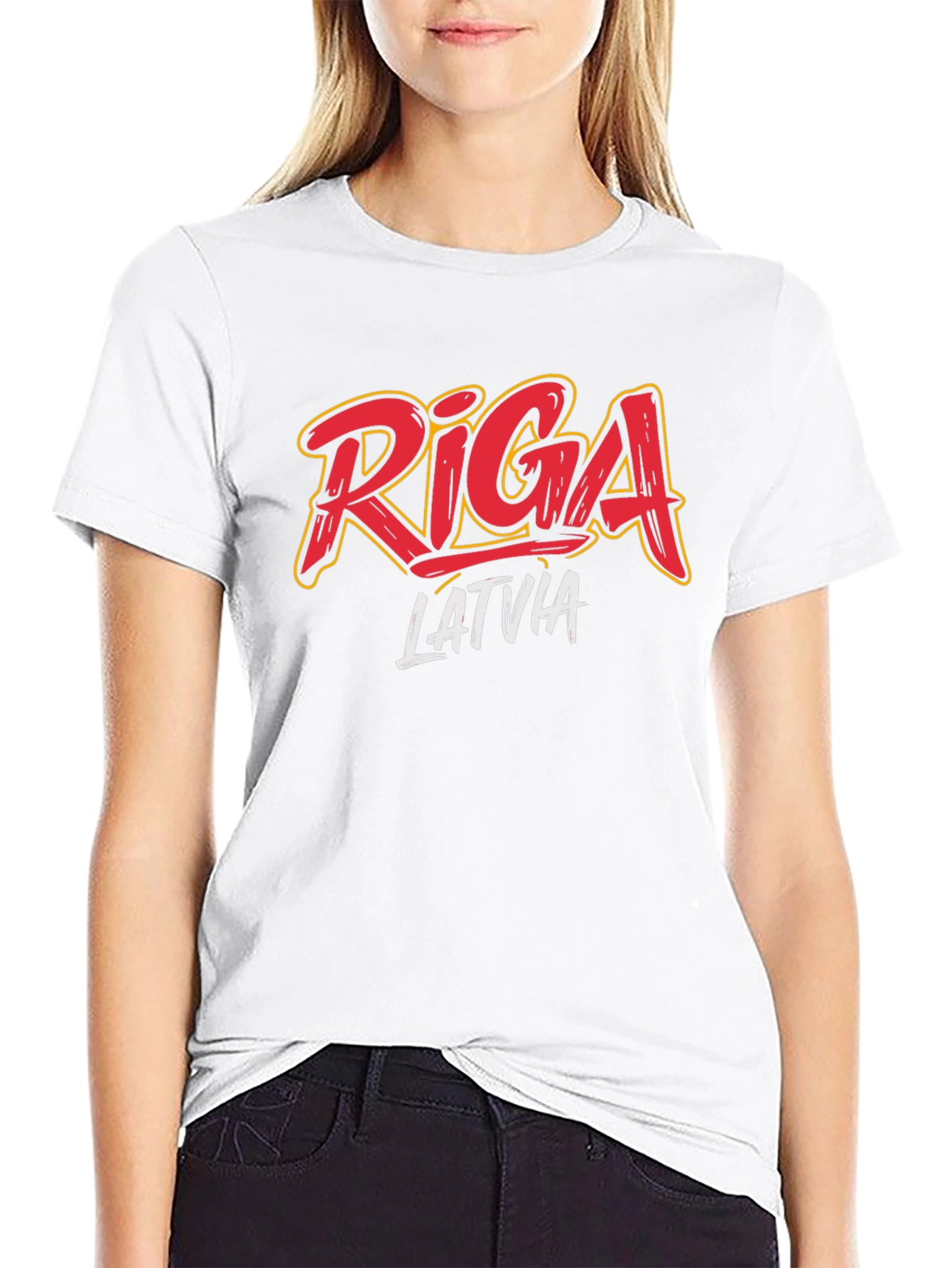 Riga Latvia Graphic T-Shirt