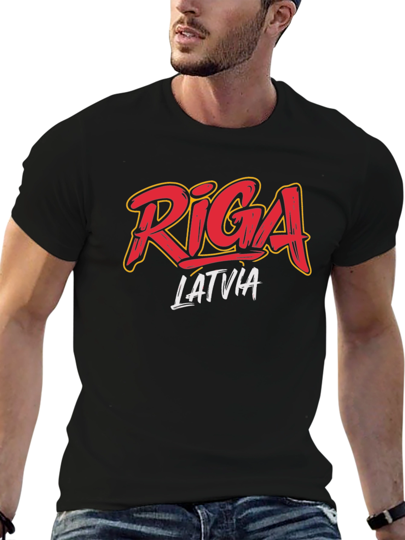 Riga Latvia Graphic T-Shirt
