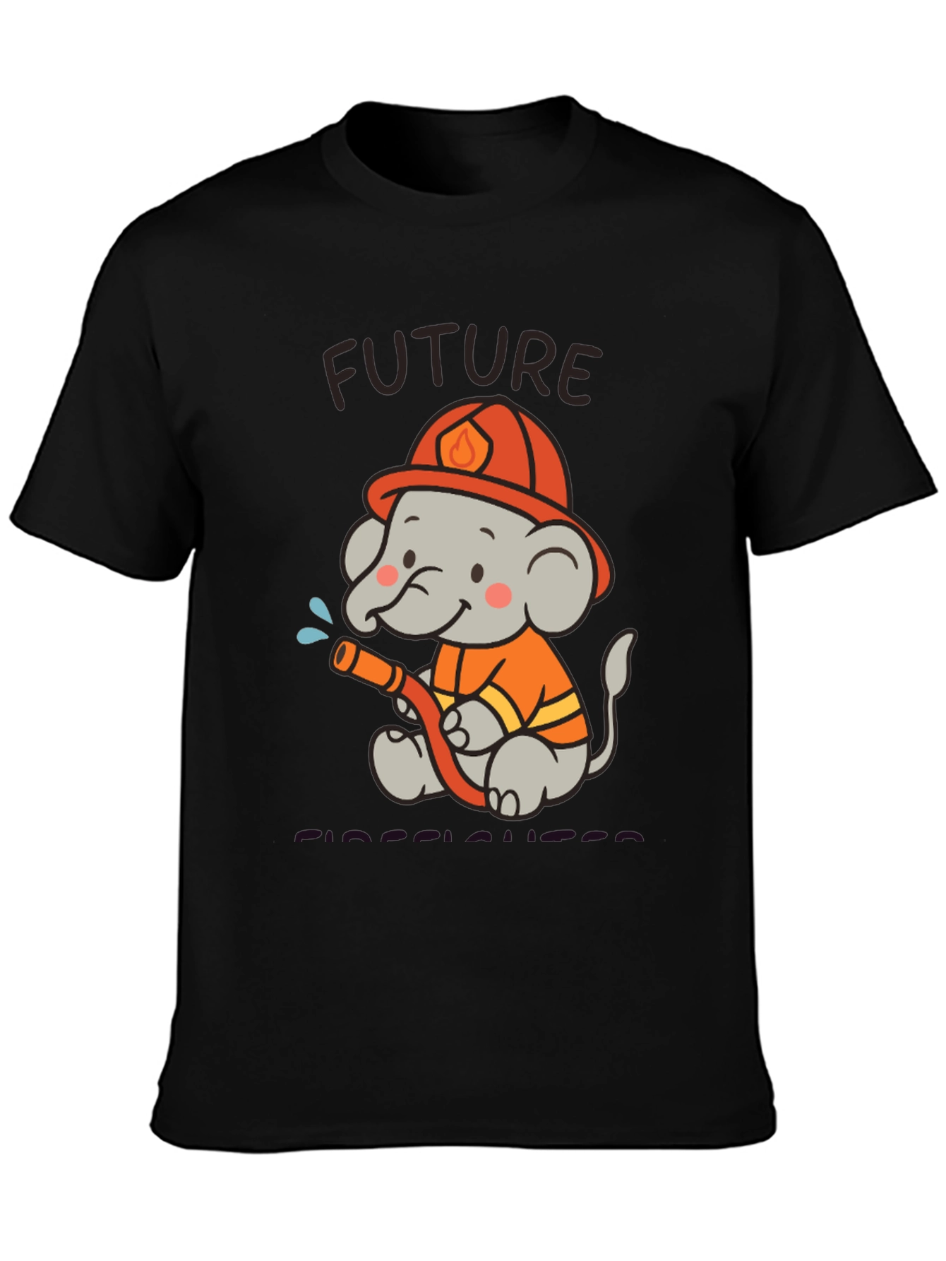Future Firefighter Elephant T-Shirt