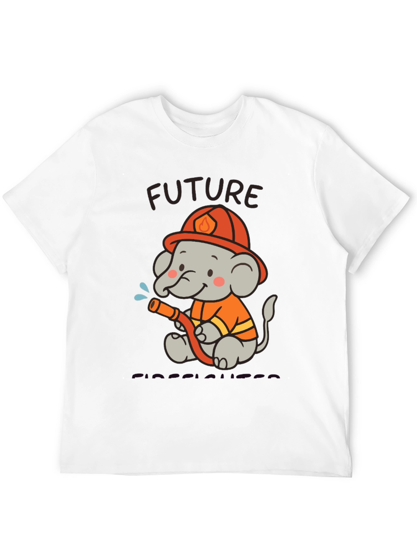 Future Firefighter Elephant T-Shirt
