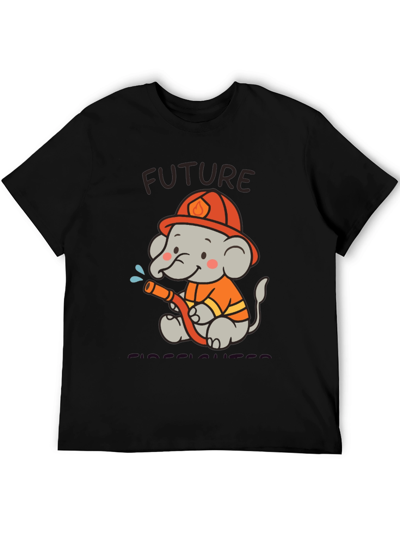 Future Firefighter Elephant T-Shirt