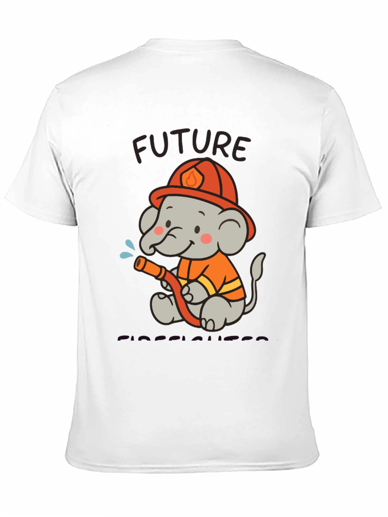 Future Firefighter Elephant T-Shirt