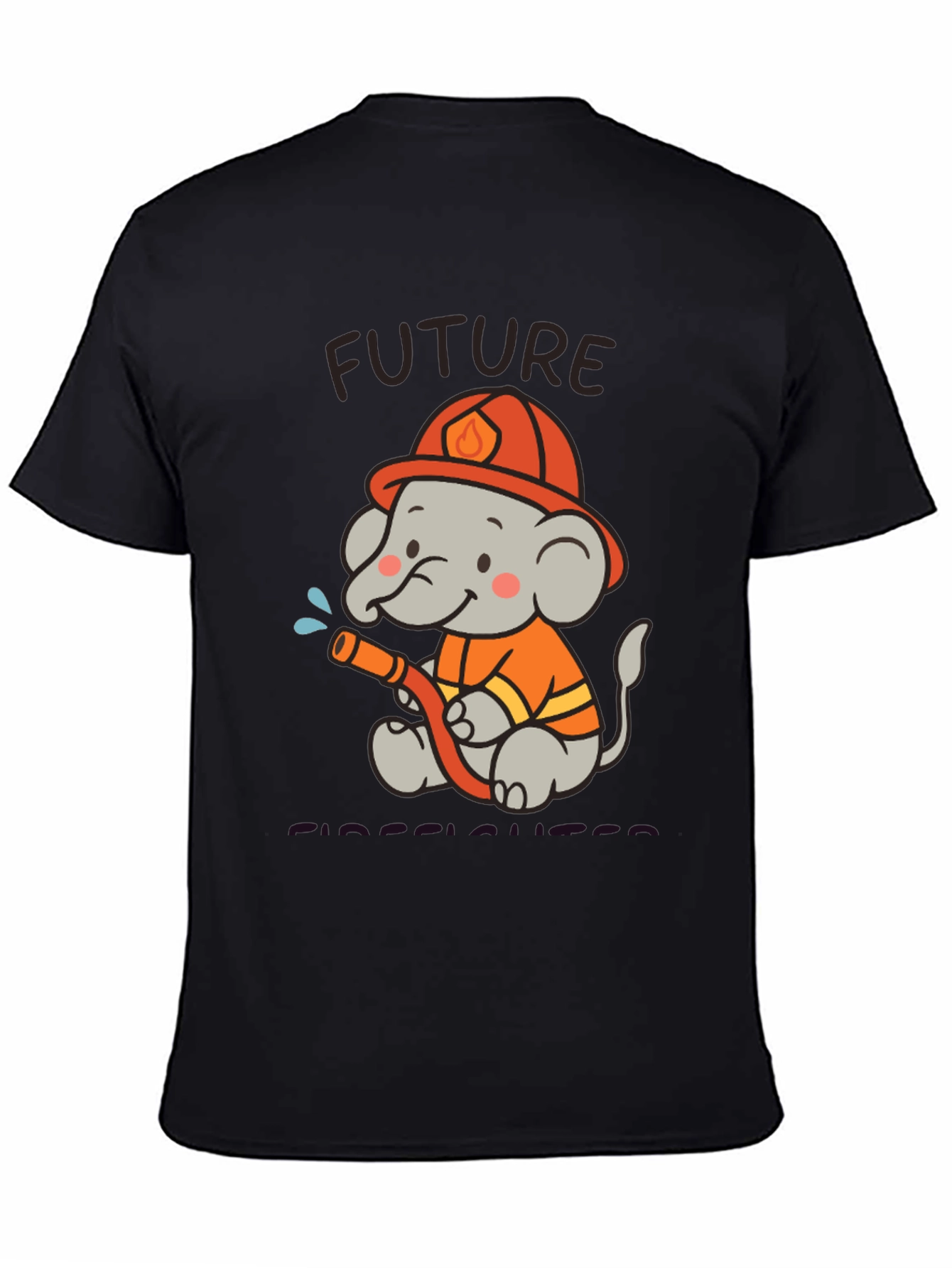 Future Firefighter Elephant T-Shirt