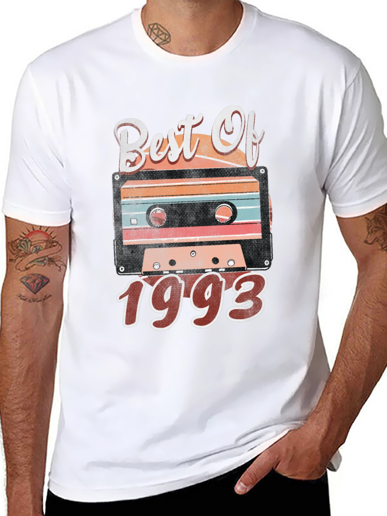 Best Of 1993 Cassette Tape Graphic T-Shirt