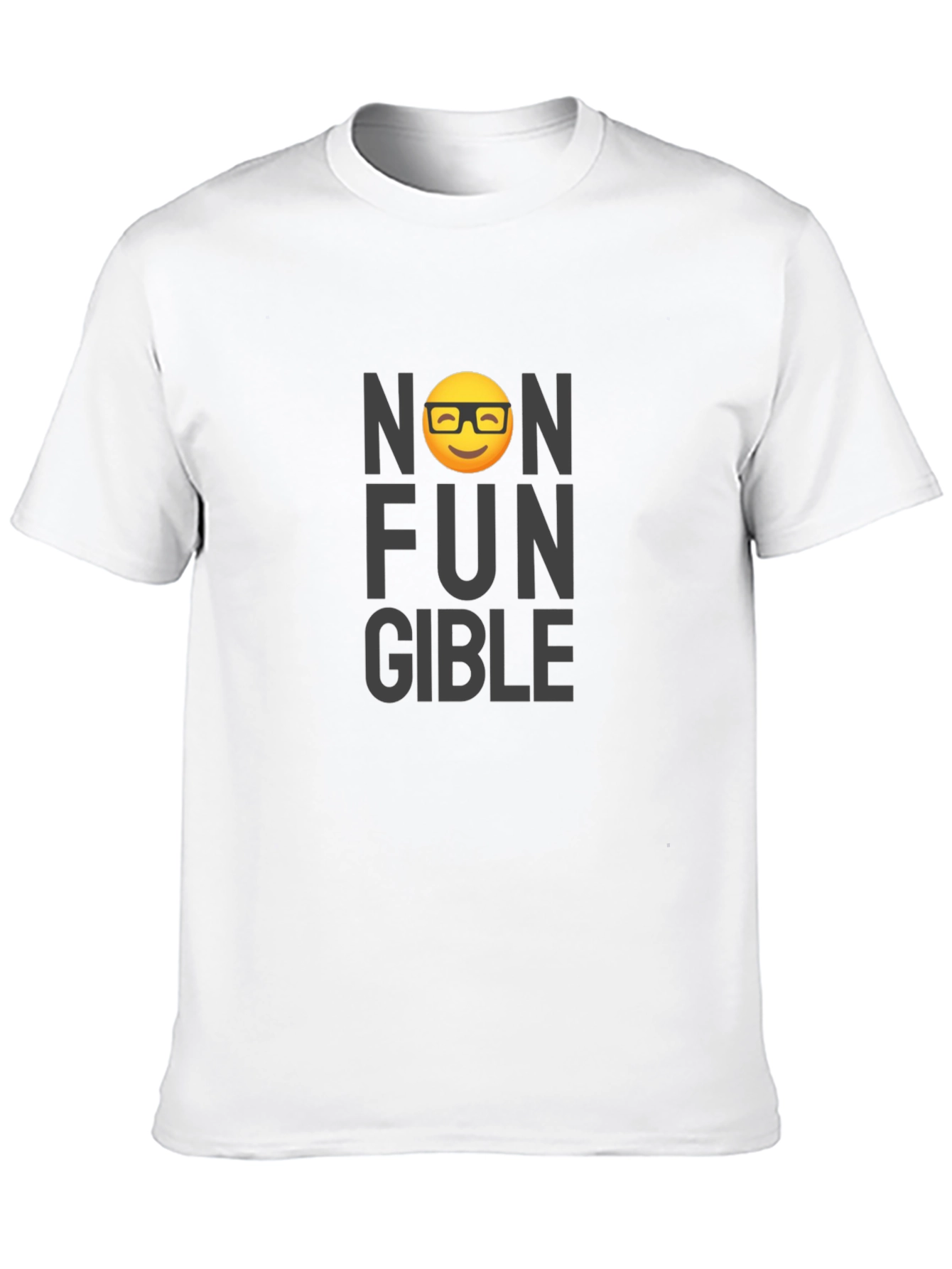 Non Fungible Tee - Nerdy Emoji Shirt
