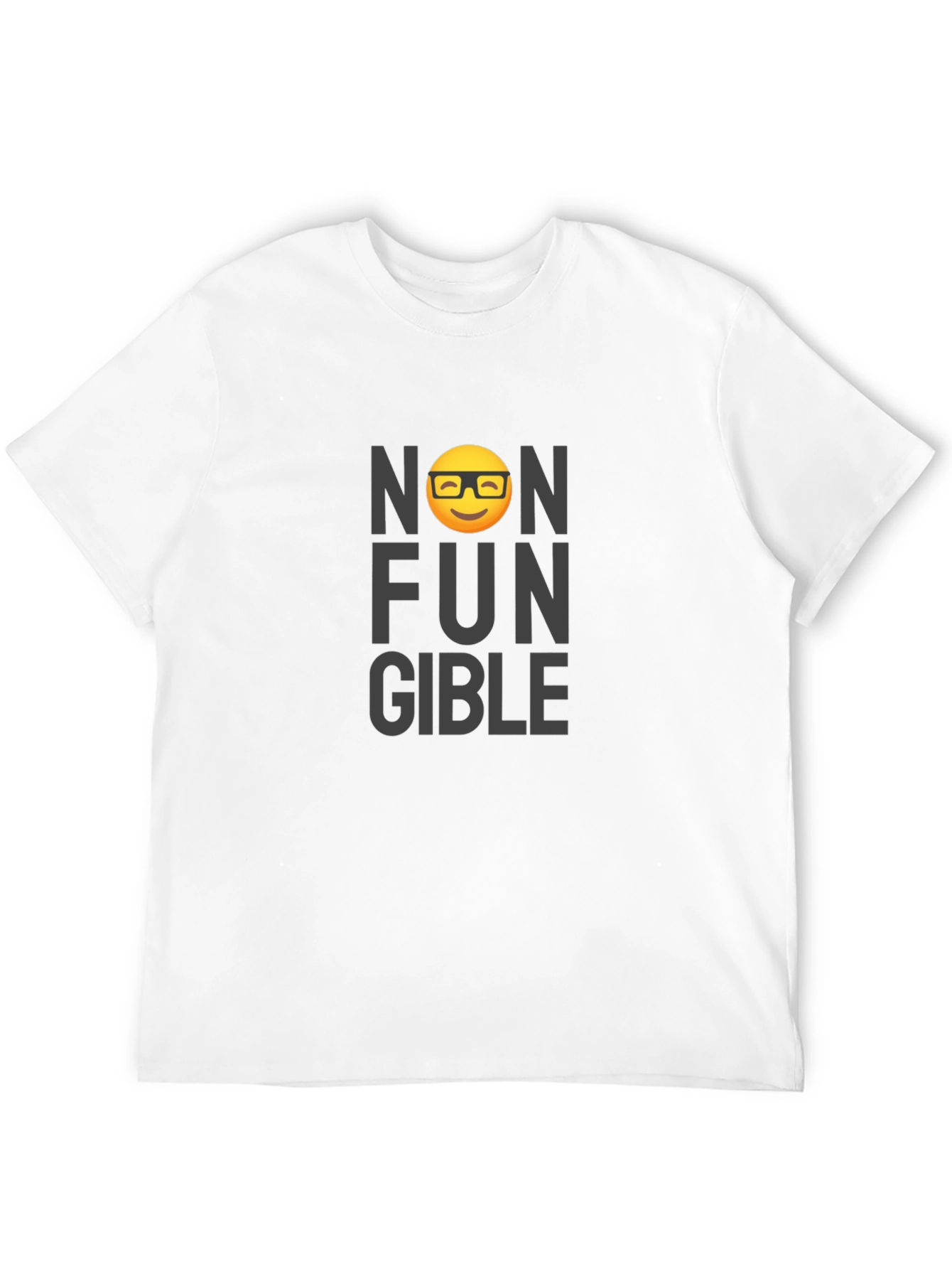 Non Fungible Tee - Nerdy Emoji Shirt