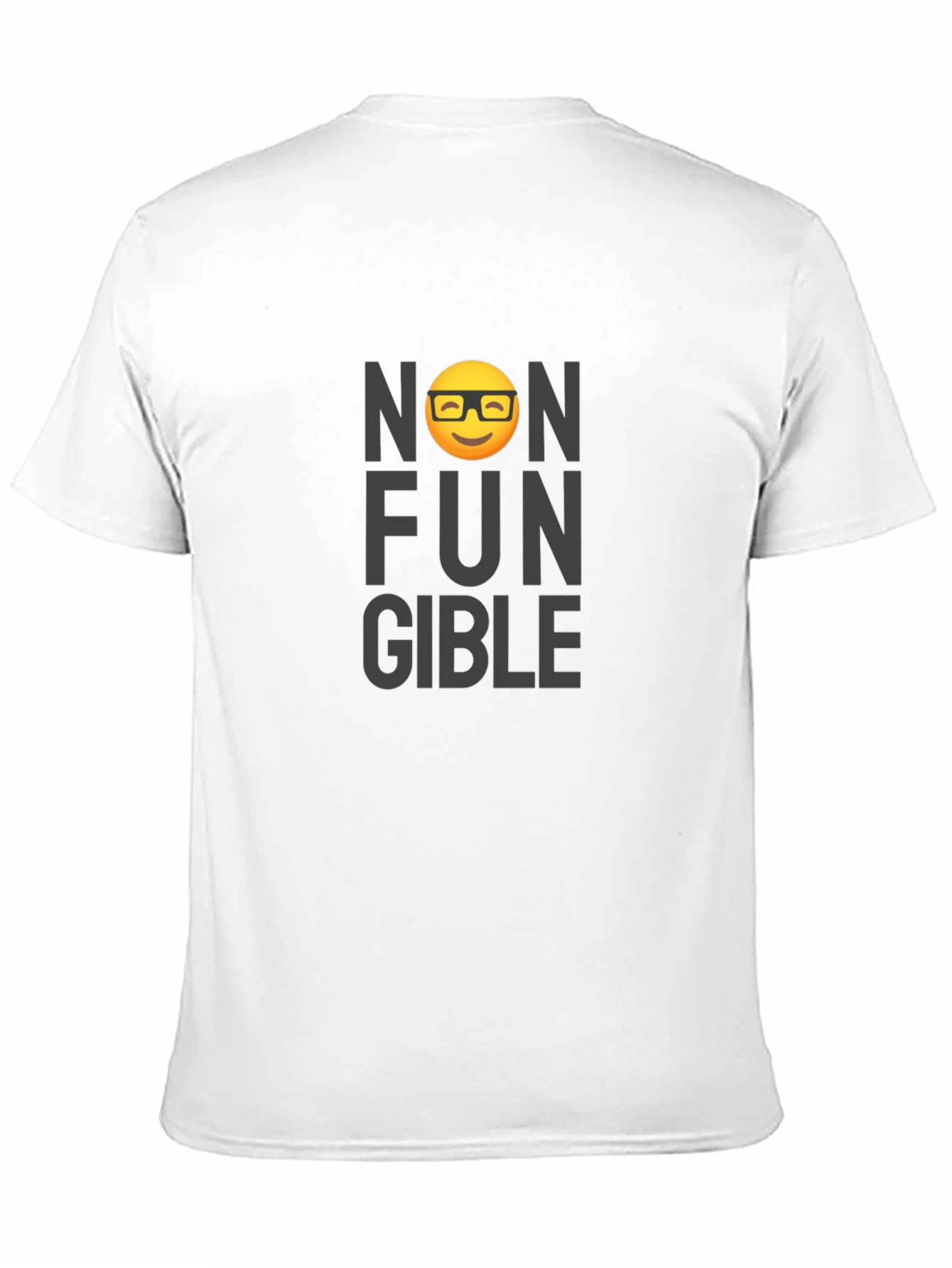 Non Fungible Tee - Nerdy Emoji Shirt
