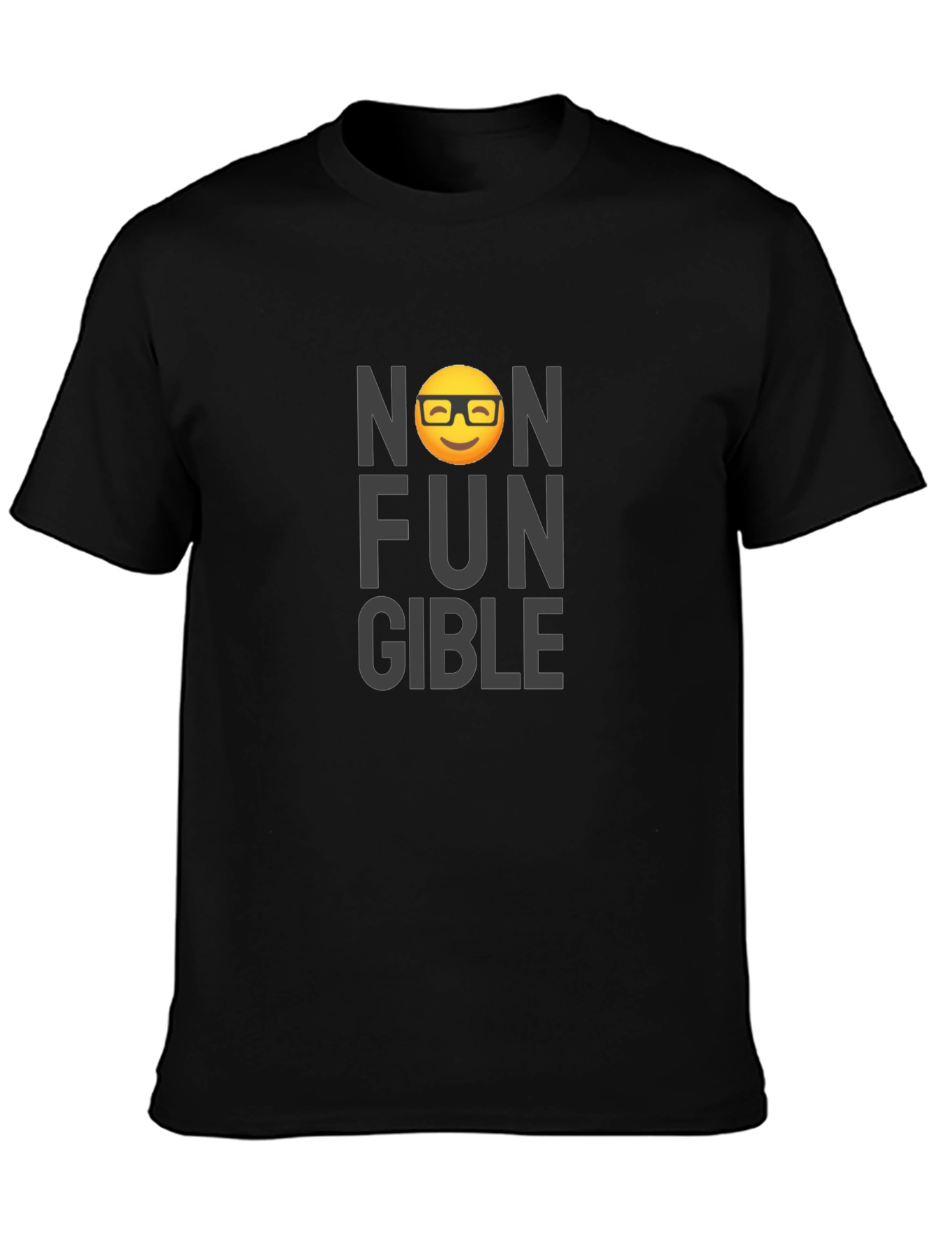 Non Fungible Tee - Nerdy Emoji Shirt