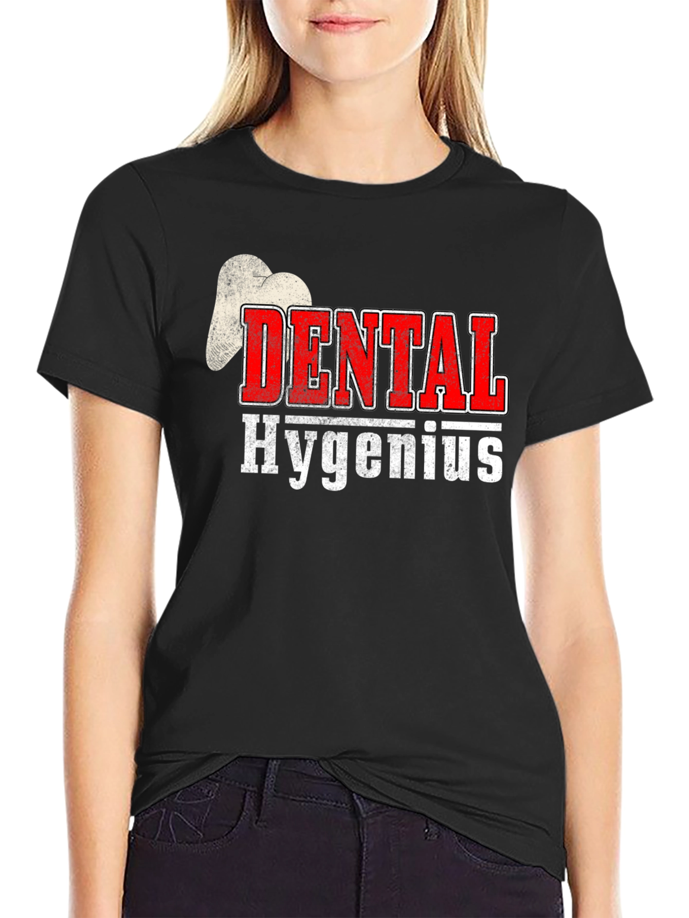 Dental Hygienist T-Shirt - Black