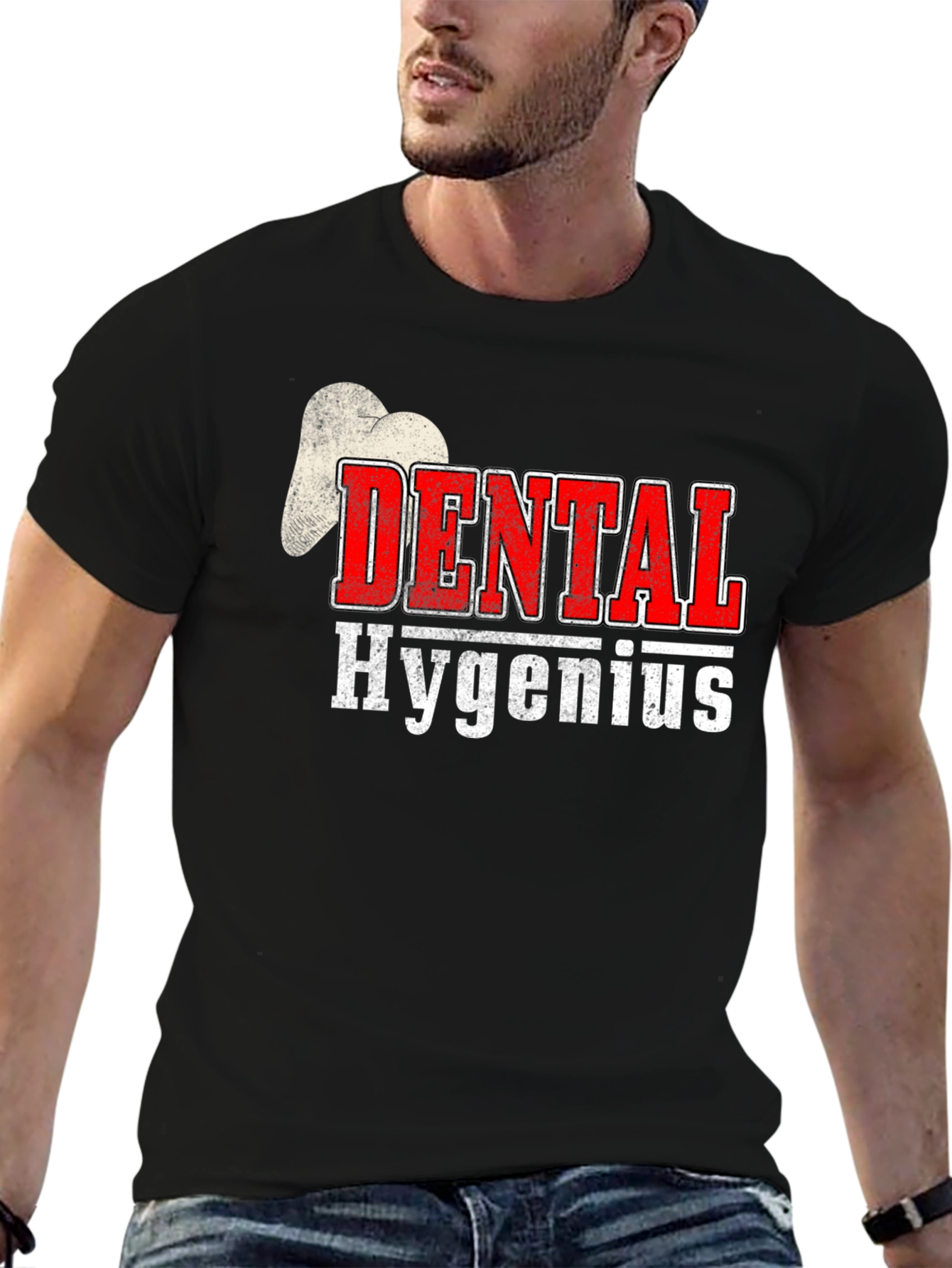 Dental Hygienist T-Shirt - Black