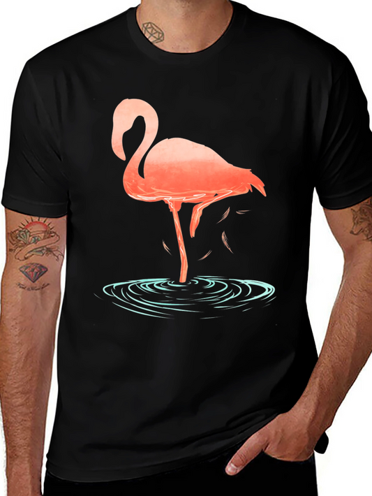 Flamingo Graphic T-Shirt - Cool Design
