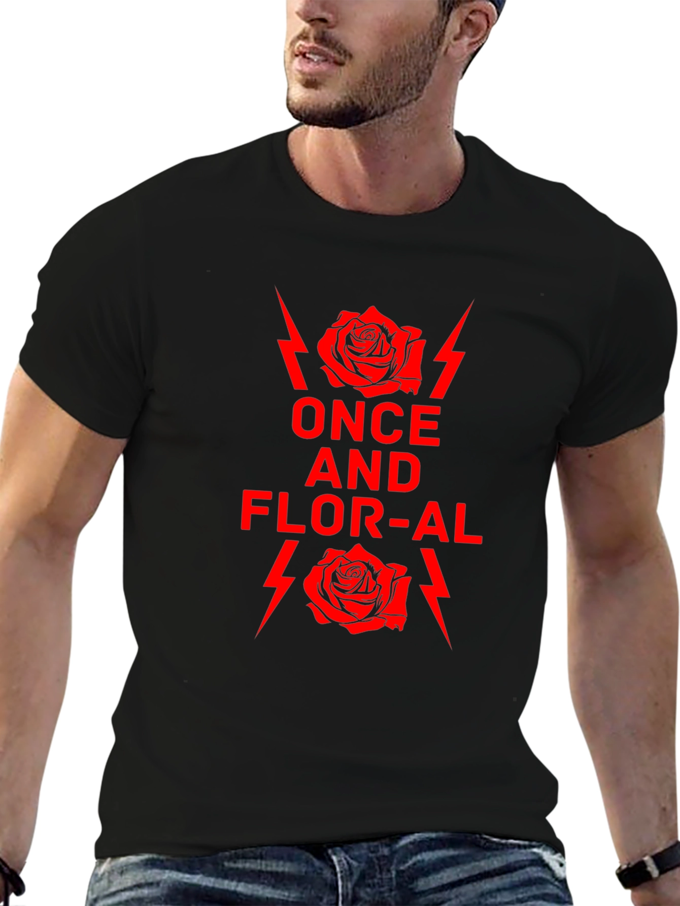 Once And Floral Graphic T-Shirt