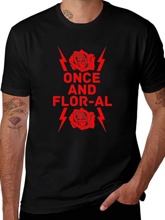 Once And Floral Graphic T-Shirt