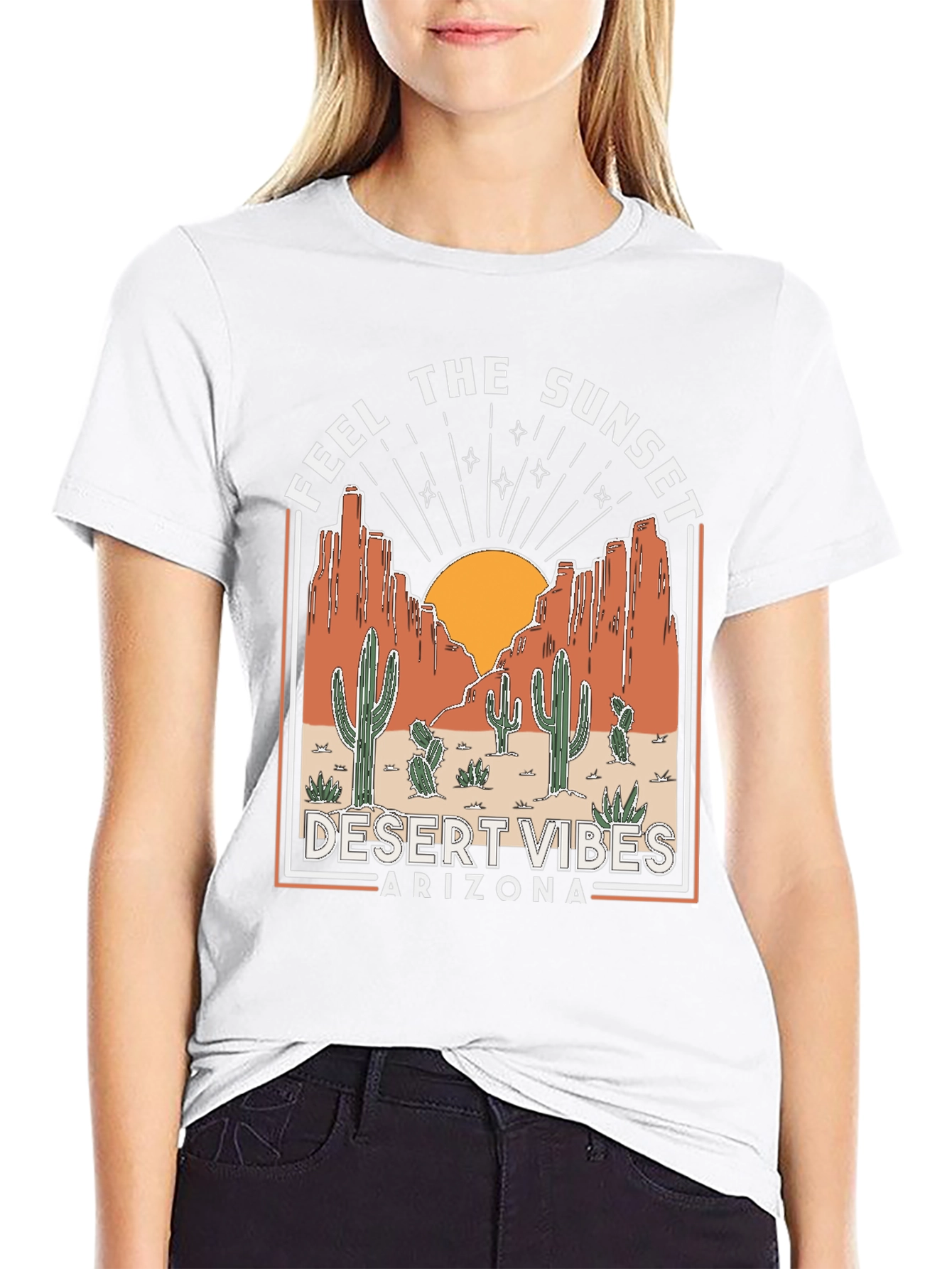 Desert Vibes Arizona Graphic T-Shirt