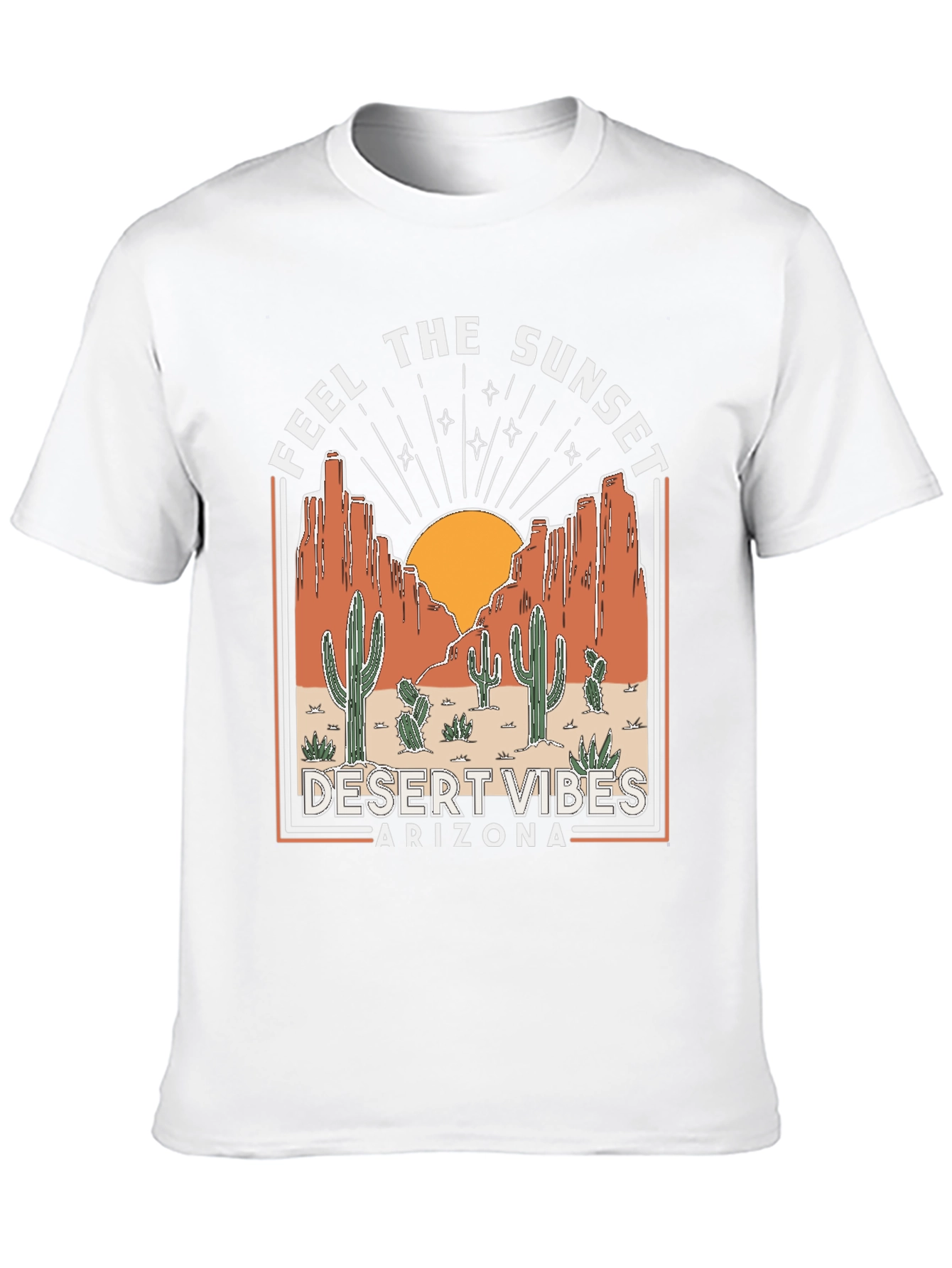 Desert Vibes Arizona Graphic T-Shirt