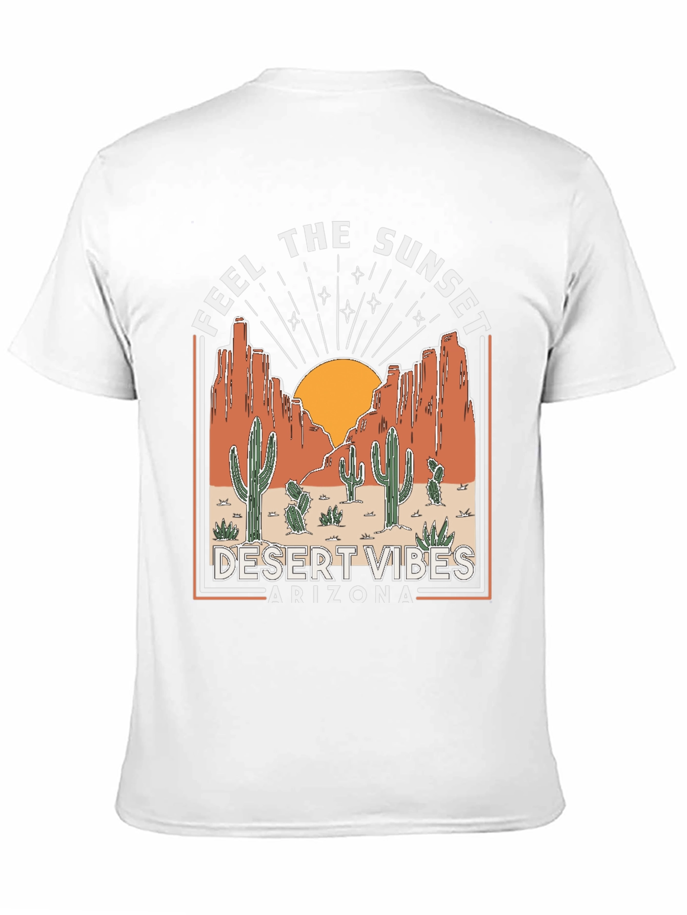 Desert Vibes Arizona Graphic T-Shirt
