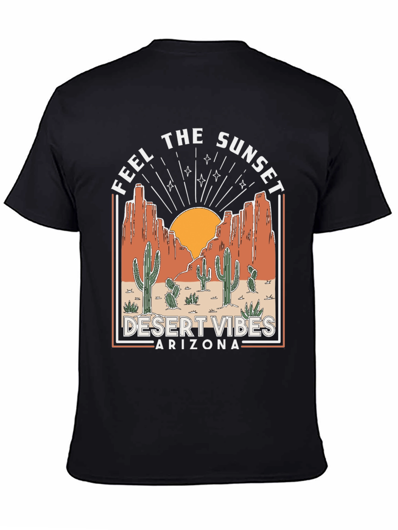 Desert Vibes Arizona Graphic T-Shirt