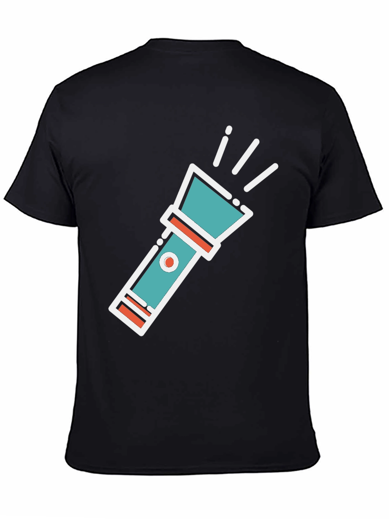 Flashlight Graphic Tee - Unique Design