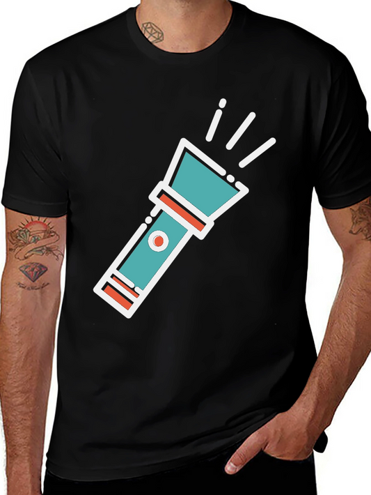 Flashlight Graphic Tee - Unique Design