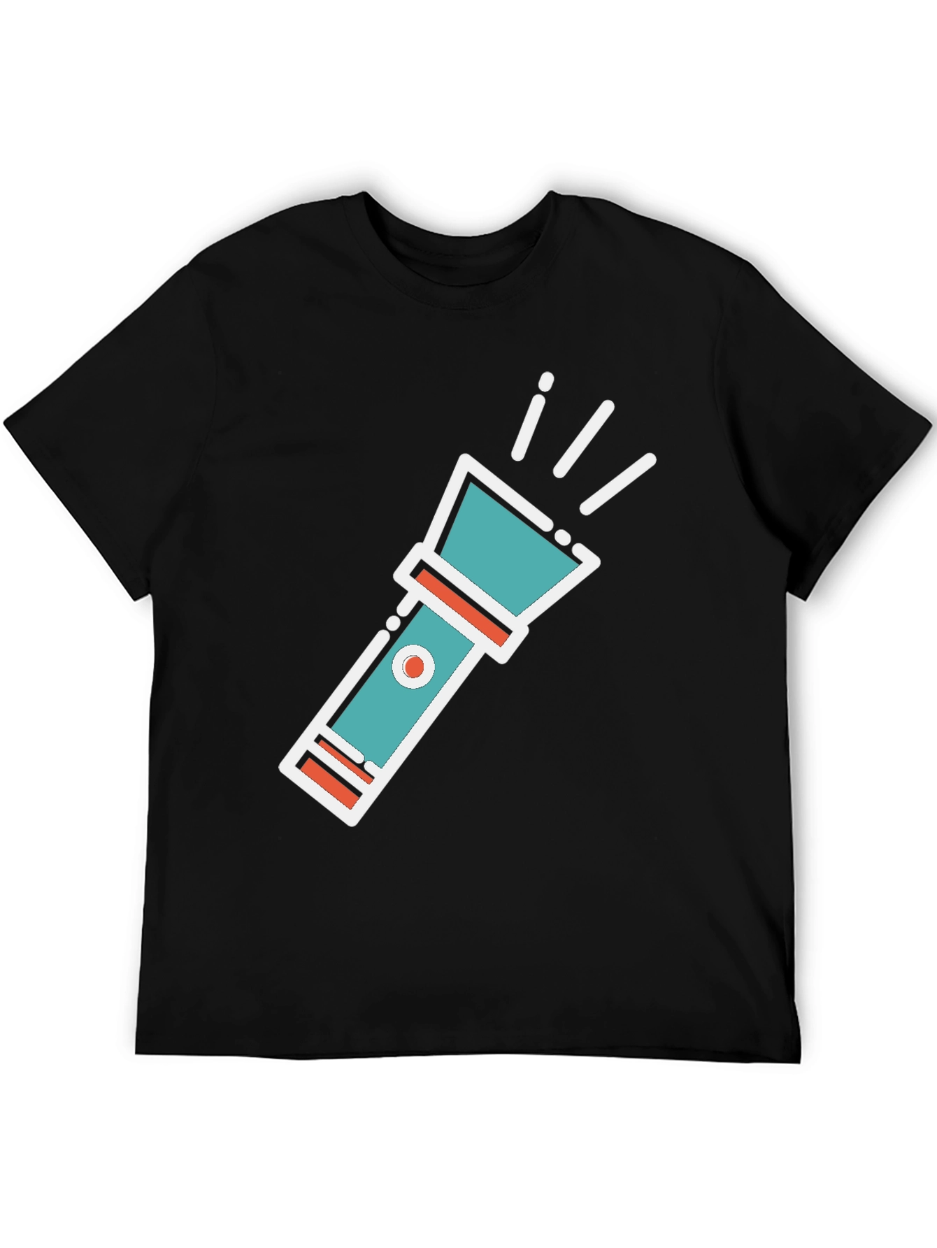 Flashlight Graphic Tee - Unique Design