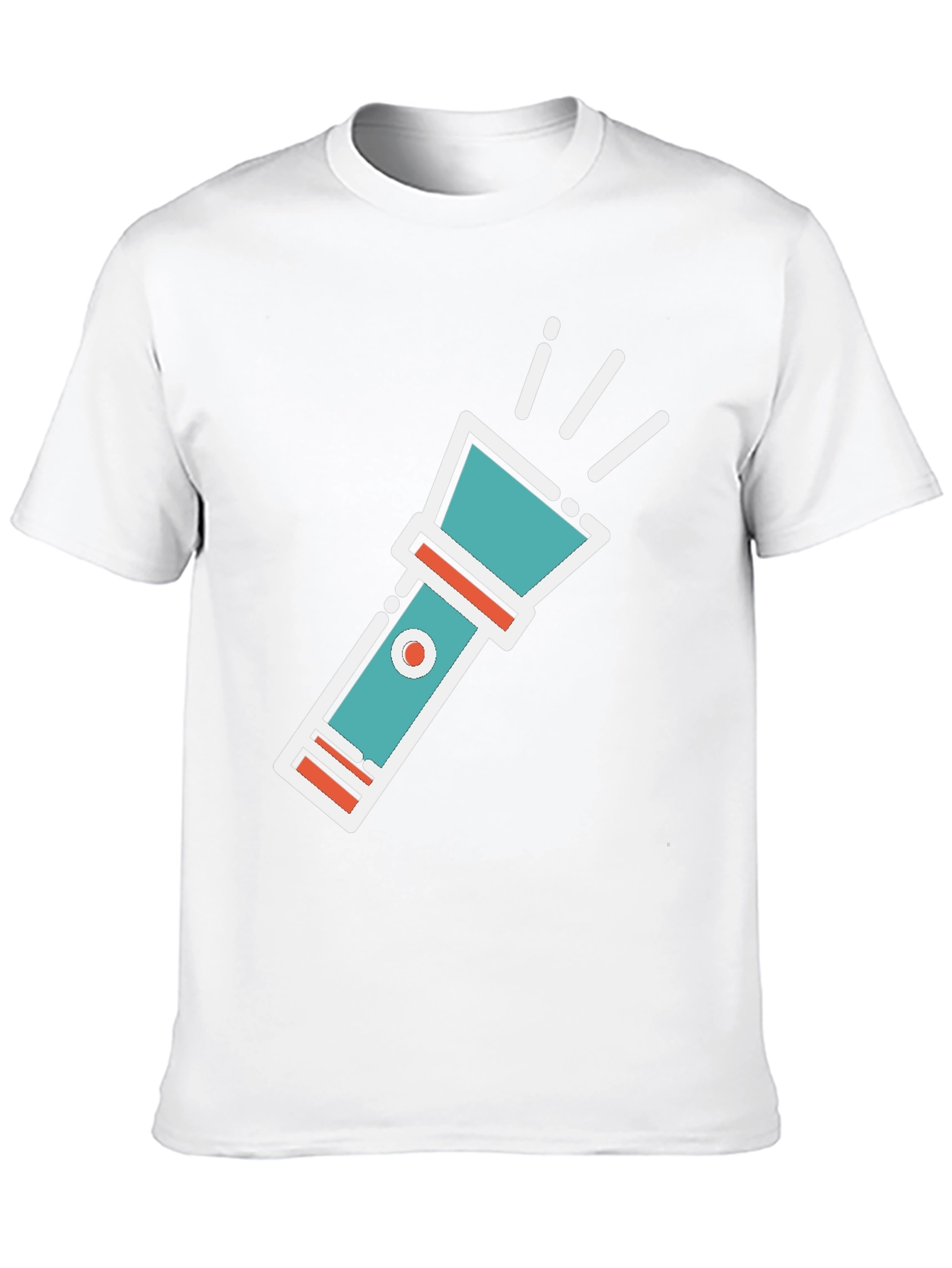 Flashlight Graphic Tee - Unique Design
