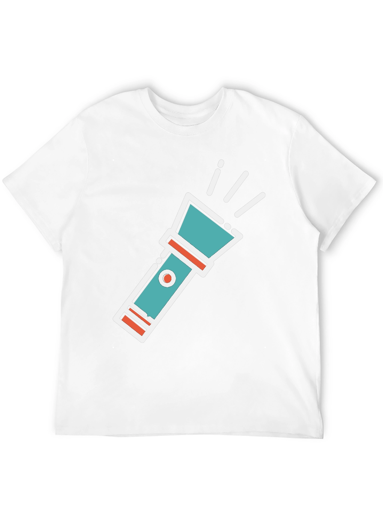 Flashlight Graphic Tee - Unique Design
