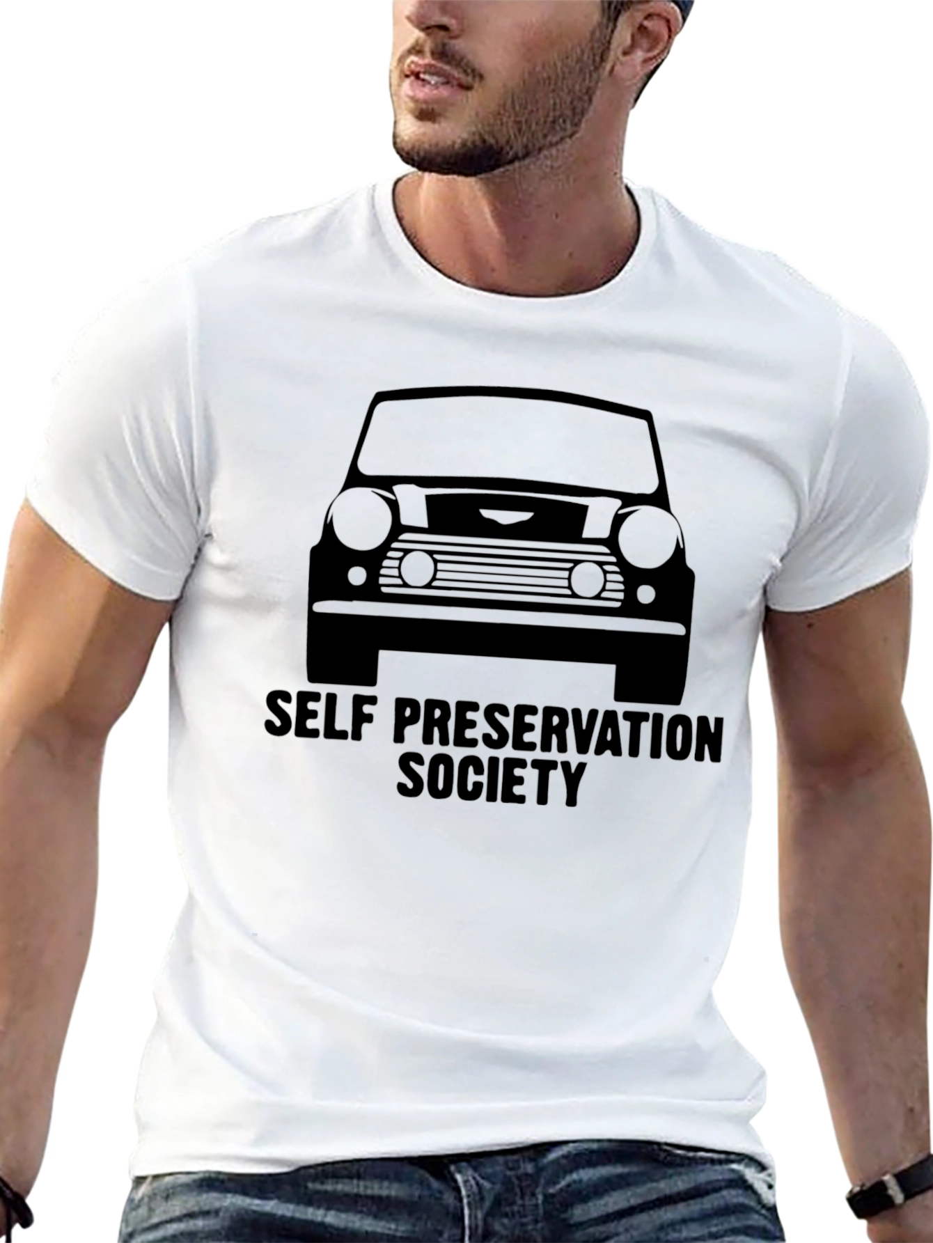 Self Preservation Society Car T-Shirt