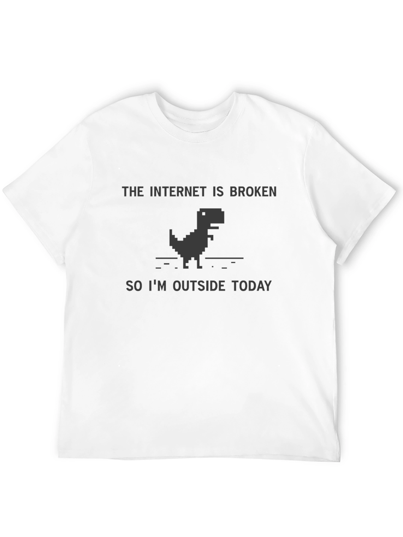 Internet Broken Dinosaur T-Shirt
