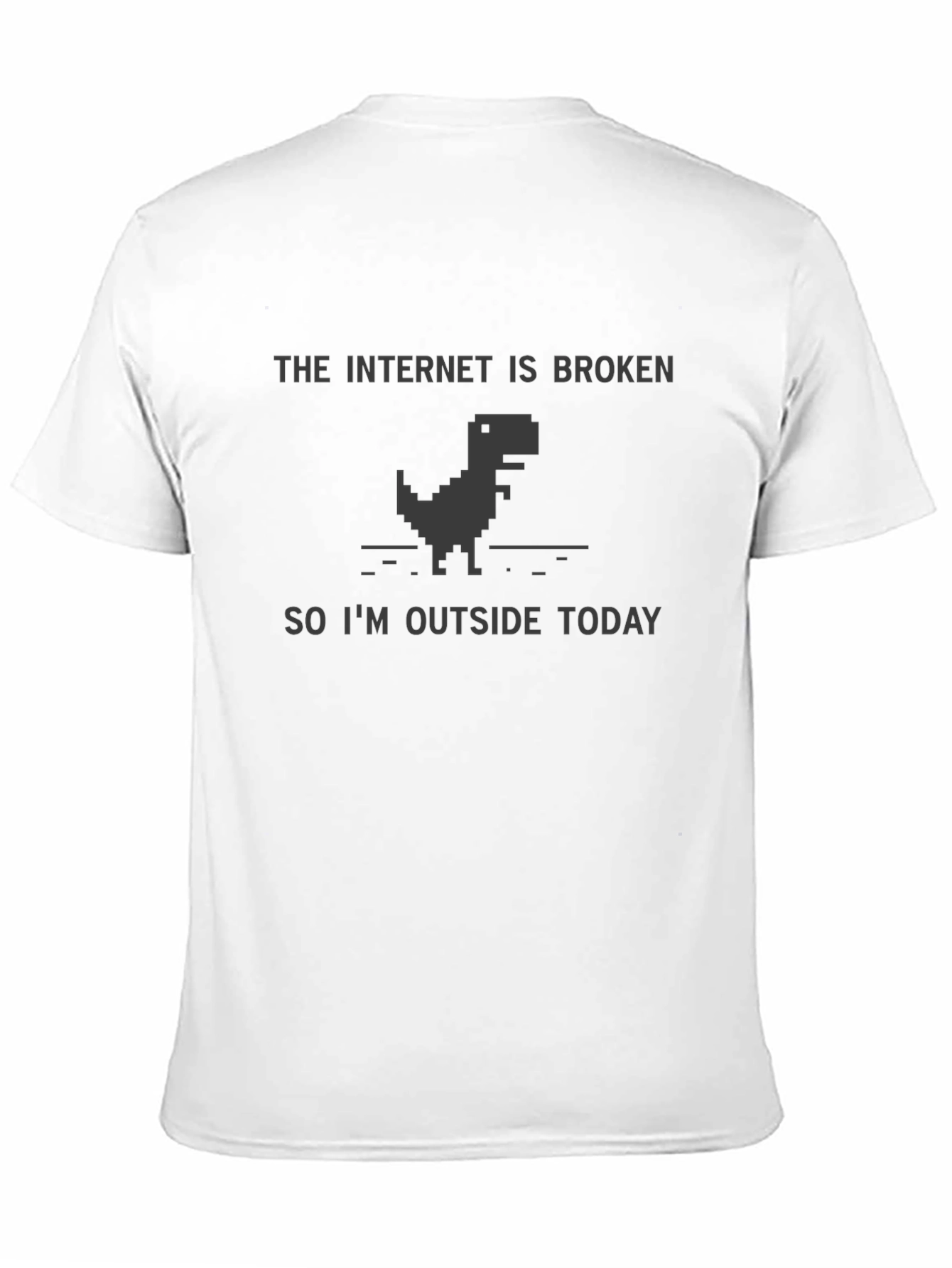 Internet Broken Dinosaur T-Shirt