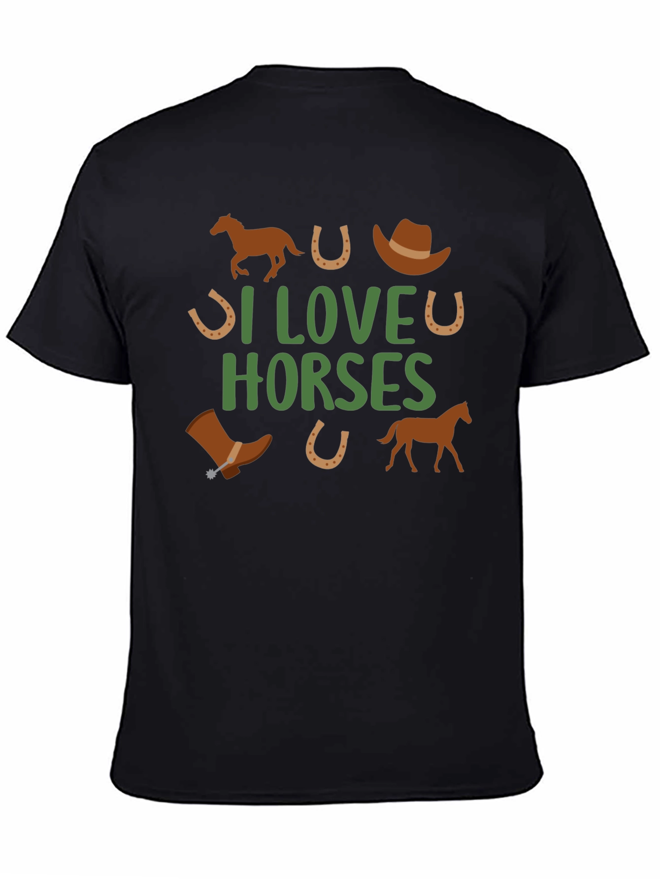 I Love Horses Graphic Tee