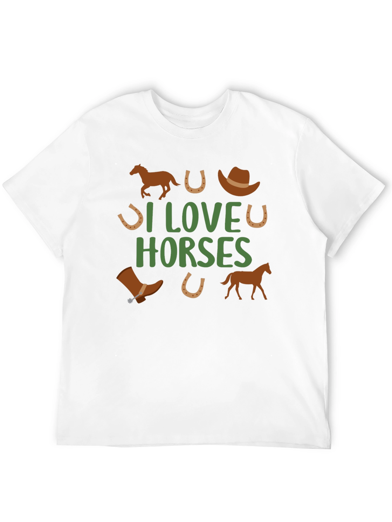 I Love Horses Graphic Tee
