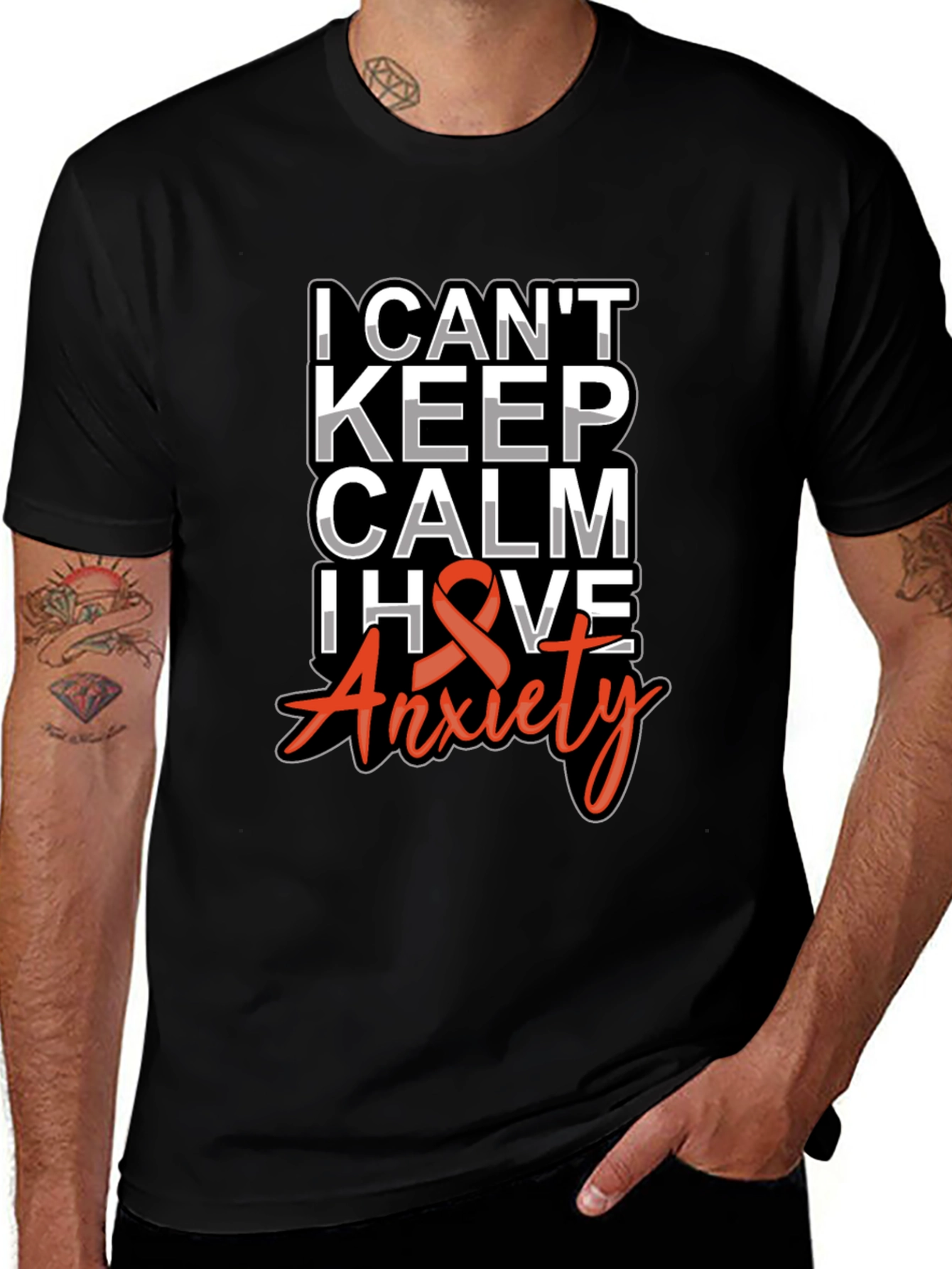 I Cant Keep Calm Anxiety Awareness T-Shirt