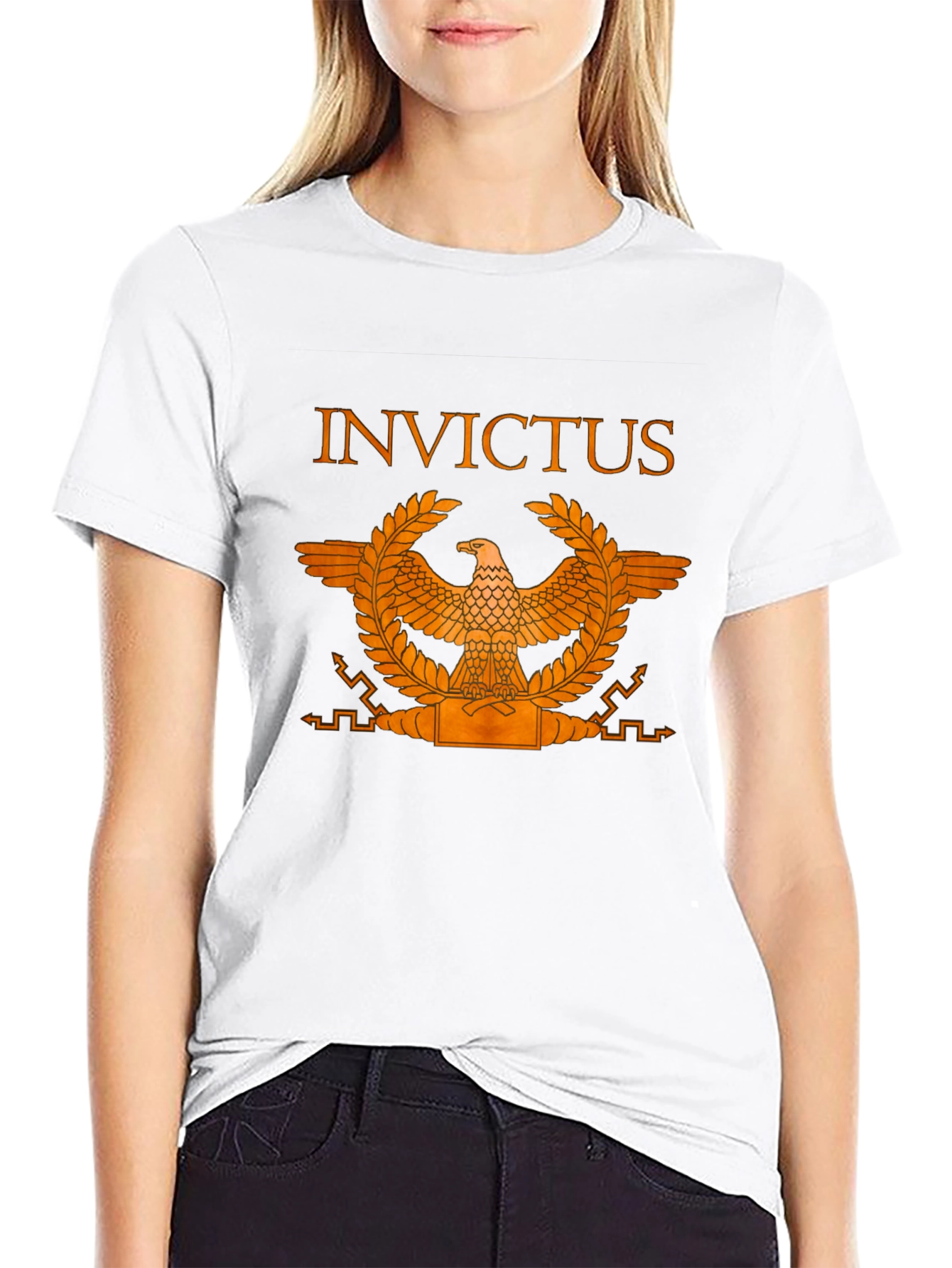 Invictus Roman Eagle Graphic T-Shirt