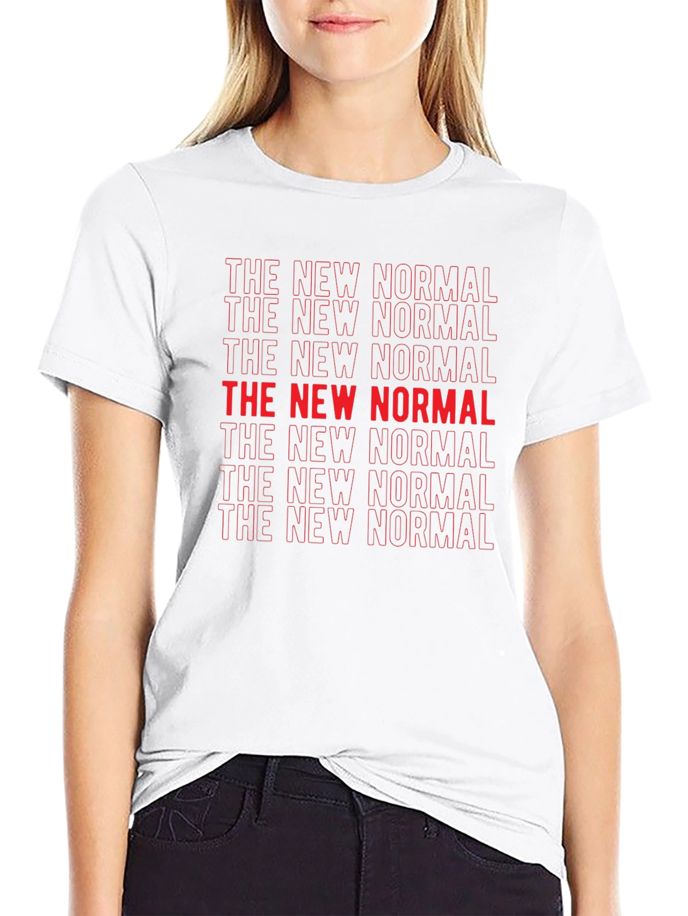 The New Normal Graphic Print T-Shirt