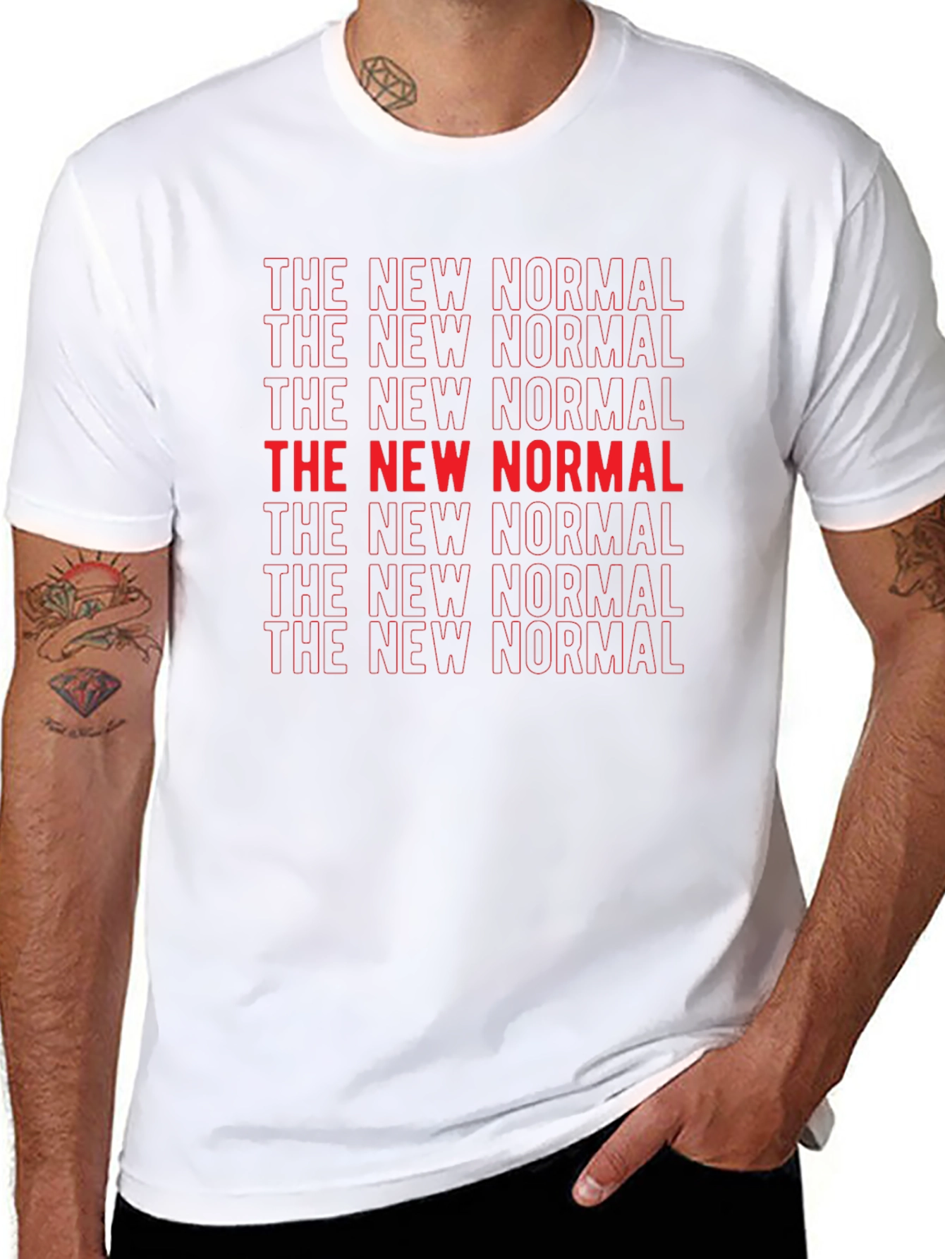 The New Normal Graphic Print T-Shirt