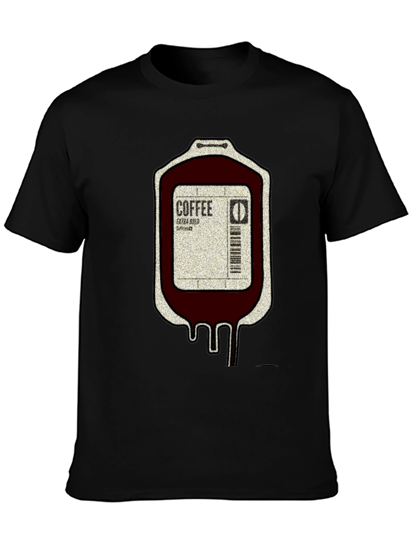 Coffee Blood Bag Graphic Tee