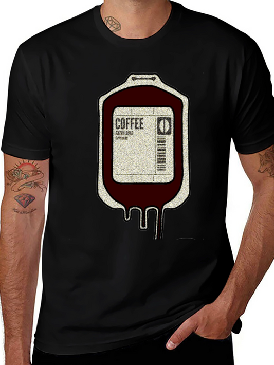 Coffee Blood Bag Graphic Tee