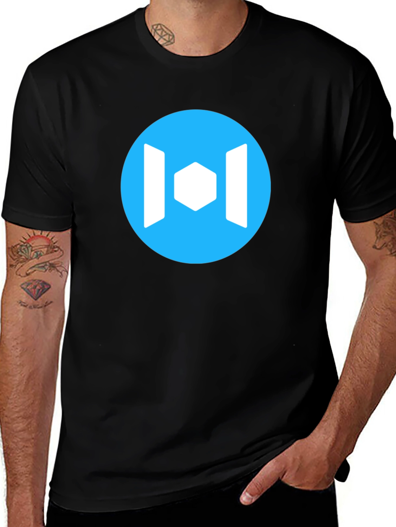 Modern Logo T-Shirt - Casual Wear - Soft Cotton