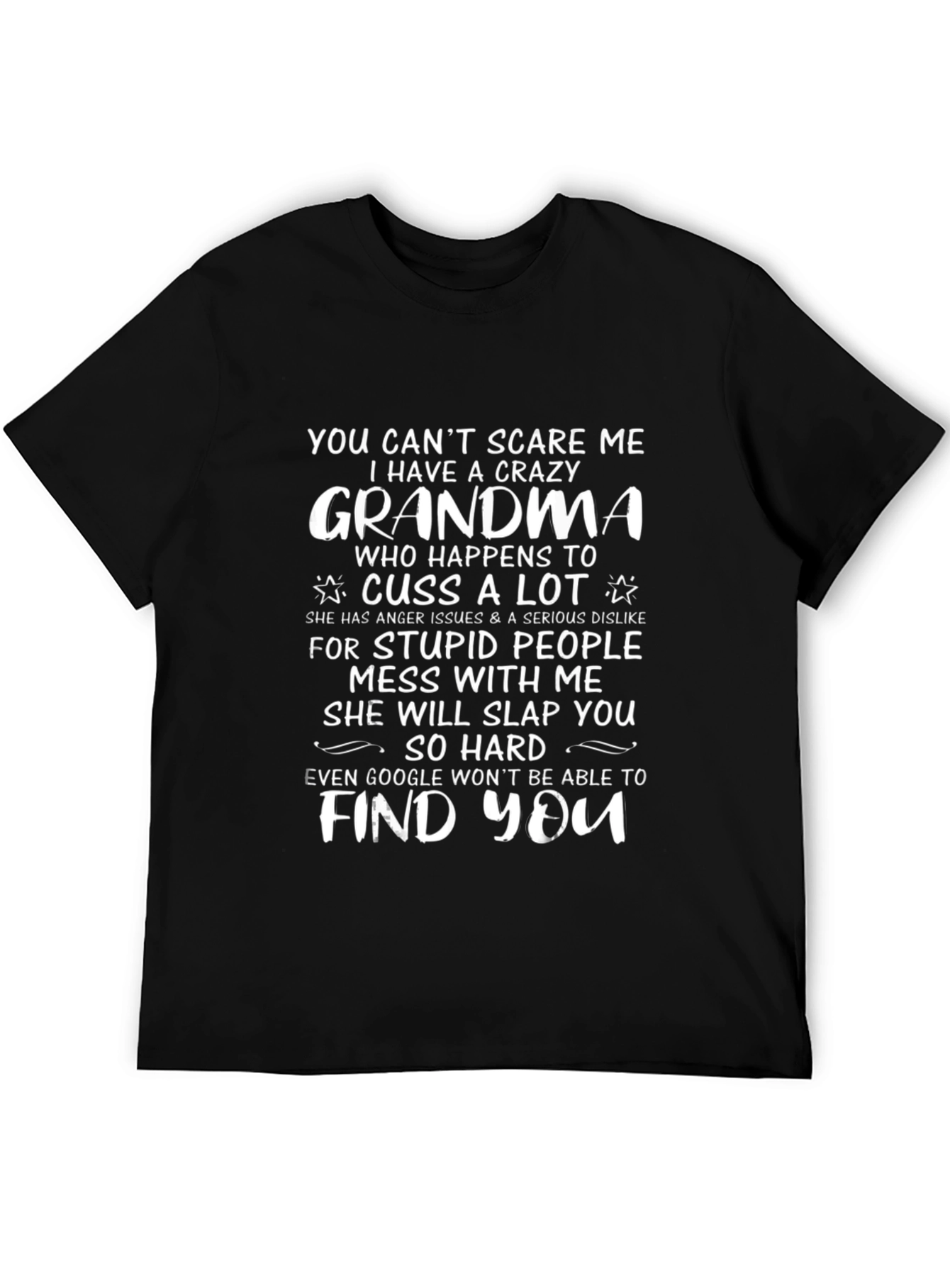 Crazy Grandma T-Shirt - Funny Graphic Tee