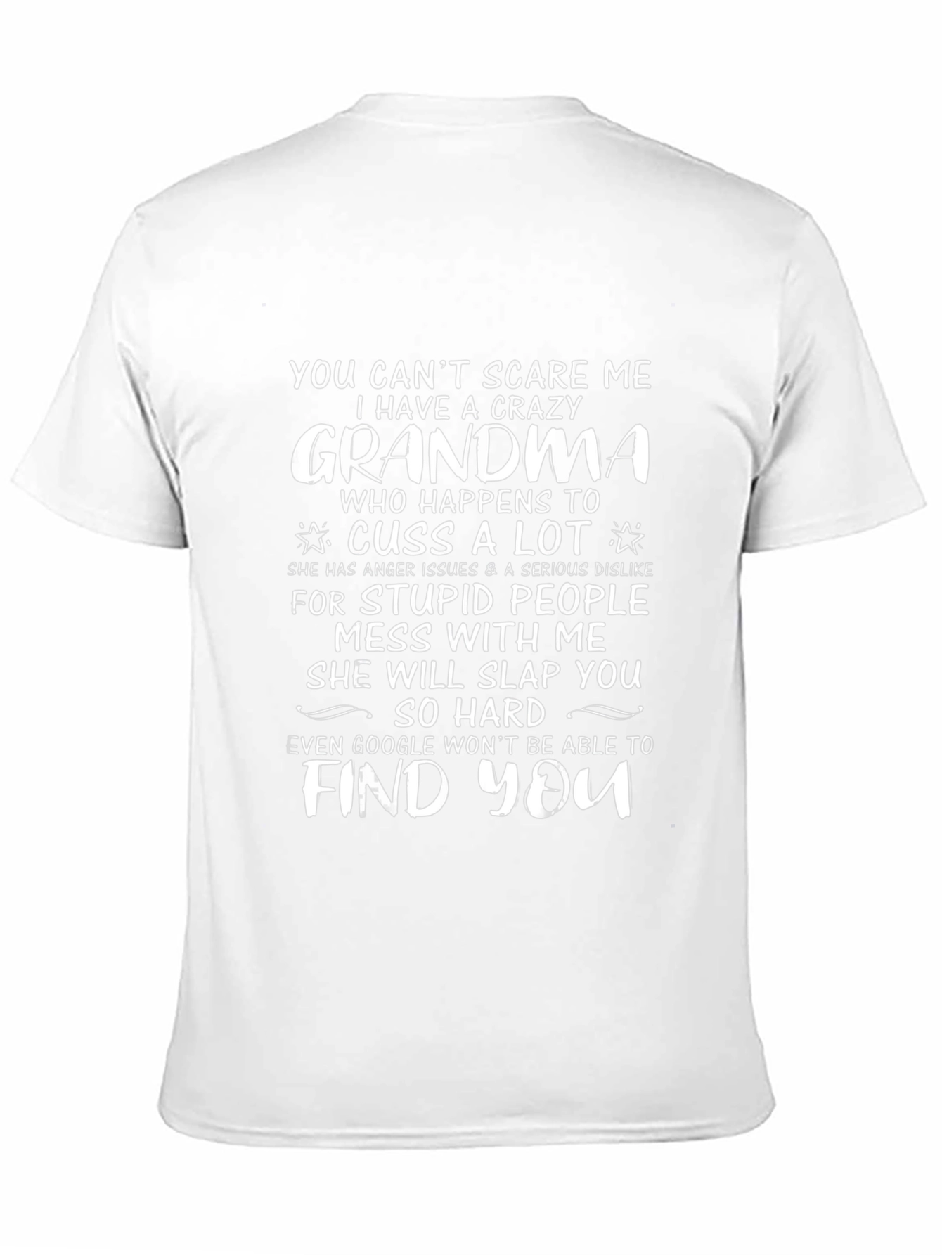 Crazy Grandma T-Shirt - Funny Graphic Tee