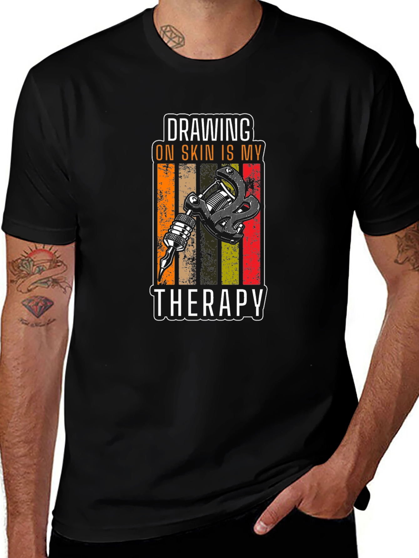 Drawing on Skin is My Therapy T-Shirt