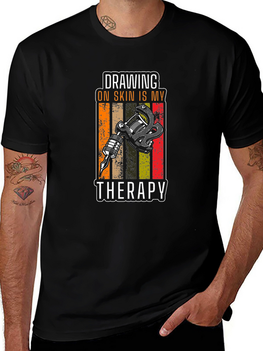 Drawing on Skin is My Therapy T-Shirt